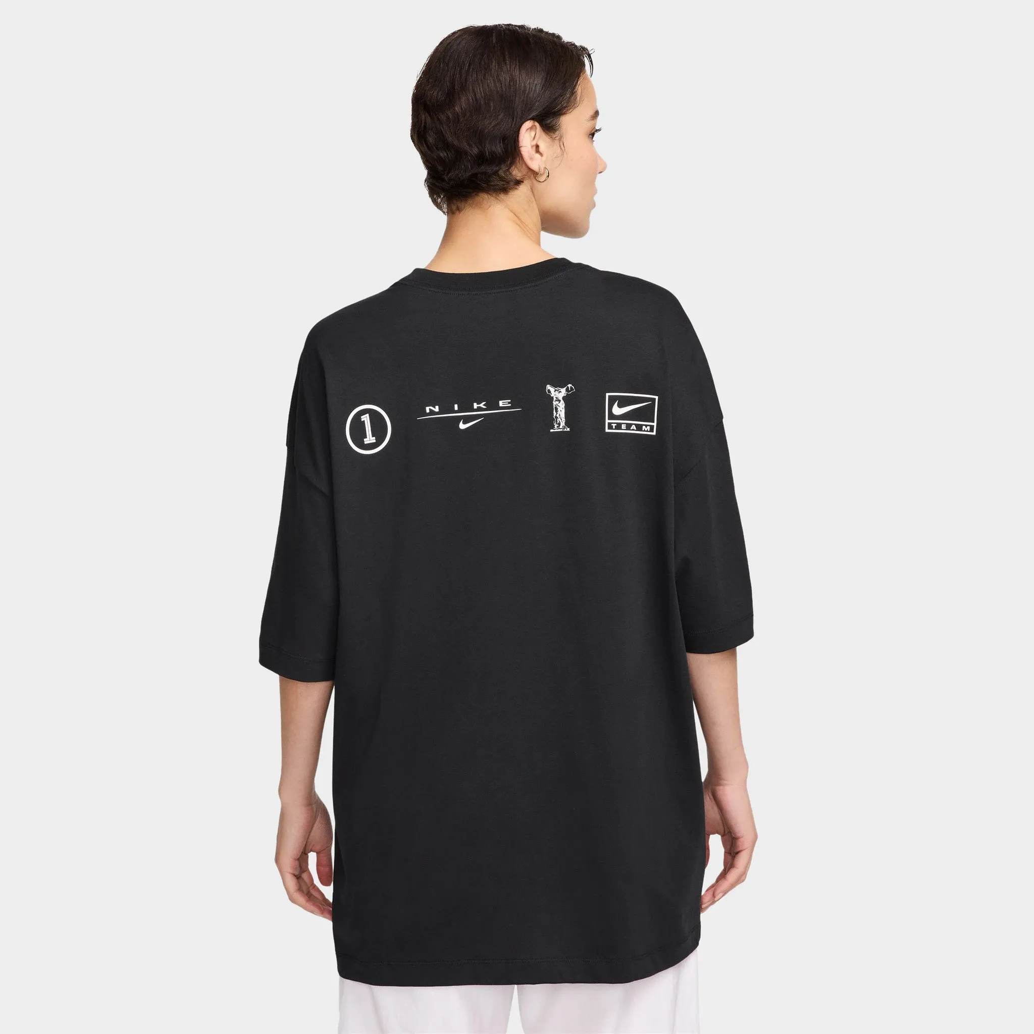 Nike Sportswear Women's Oversized Dance Graphic T-Shirt / Black sold by JD Sports product image thumbnail 2
