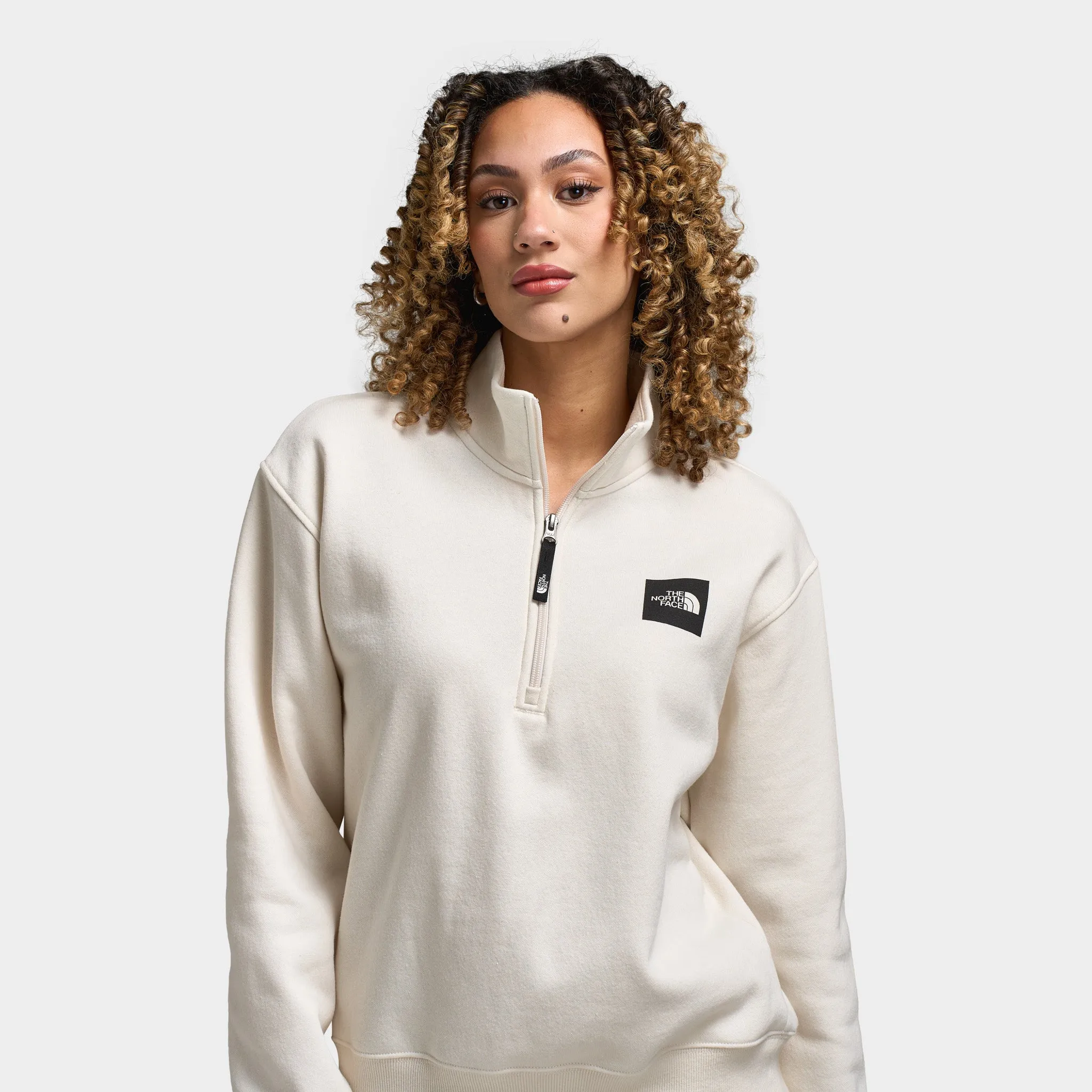 The North Face Women's Box Half Dome Quarter Zip / White sold by JD Sports product image thumbnail 3