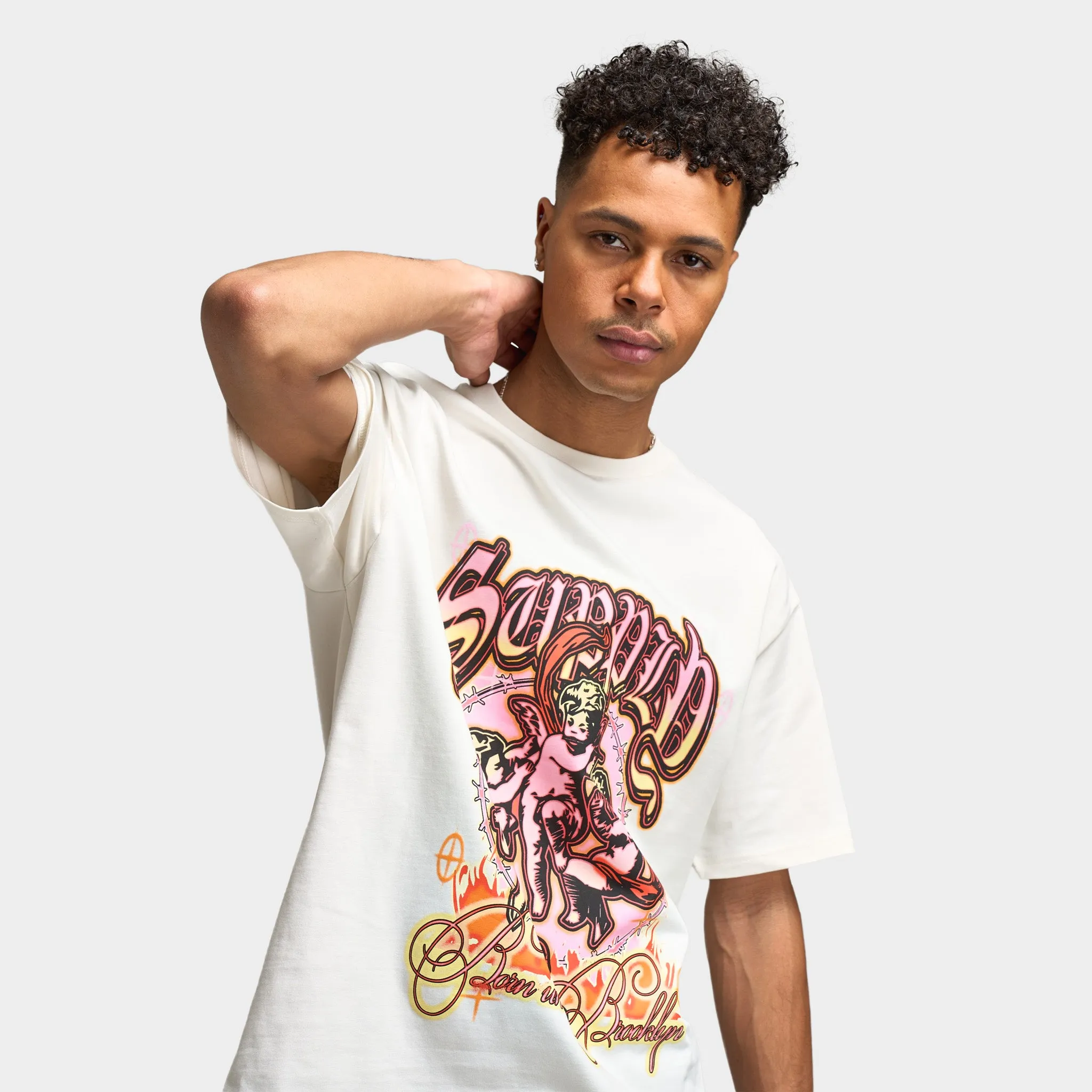Supply & Demand Casey T-Shirt / Tofu sold by JD Sports product image thumbnail 3