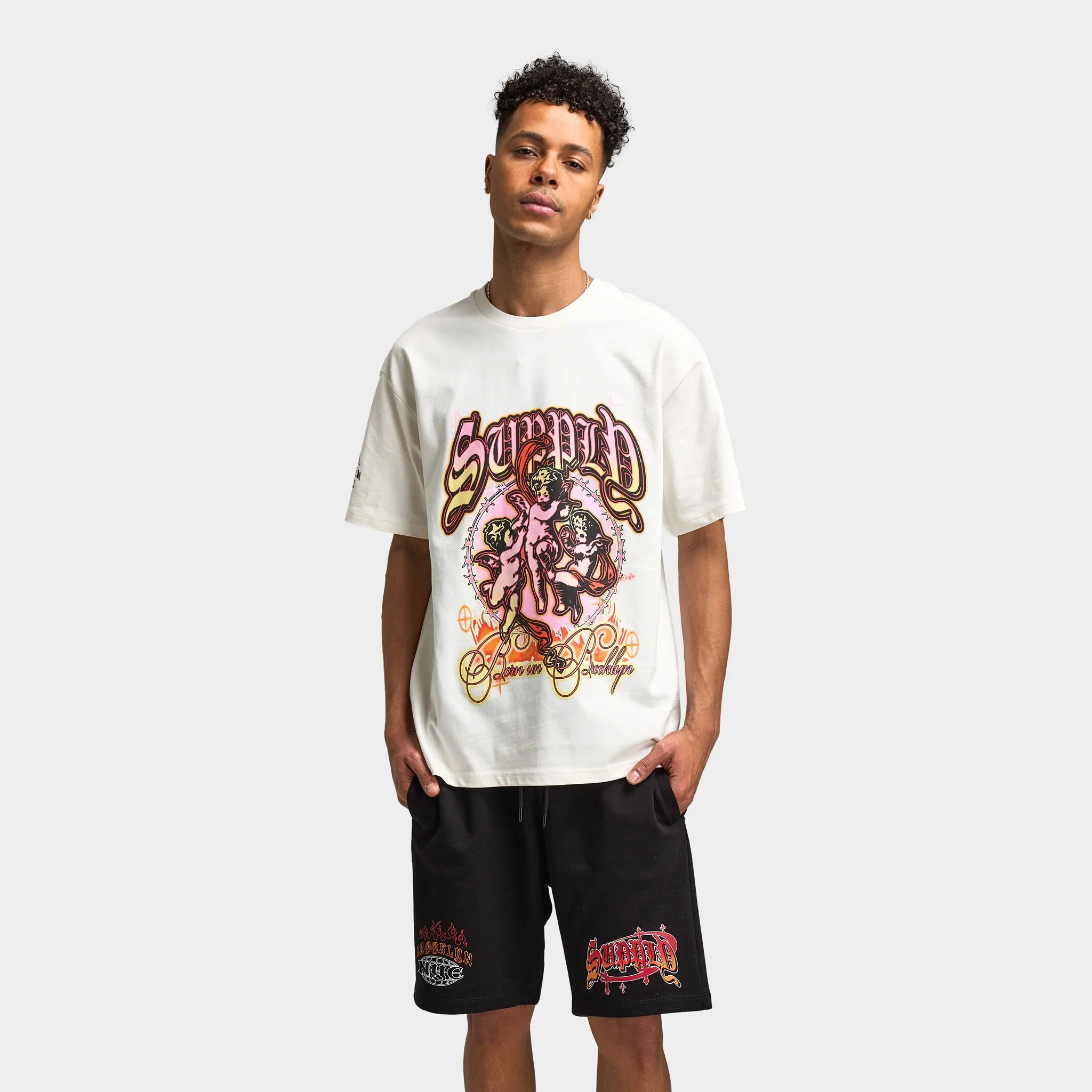 Supply & Demand Casey T-Shirt / Tofu sold by JD Sports