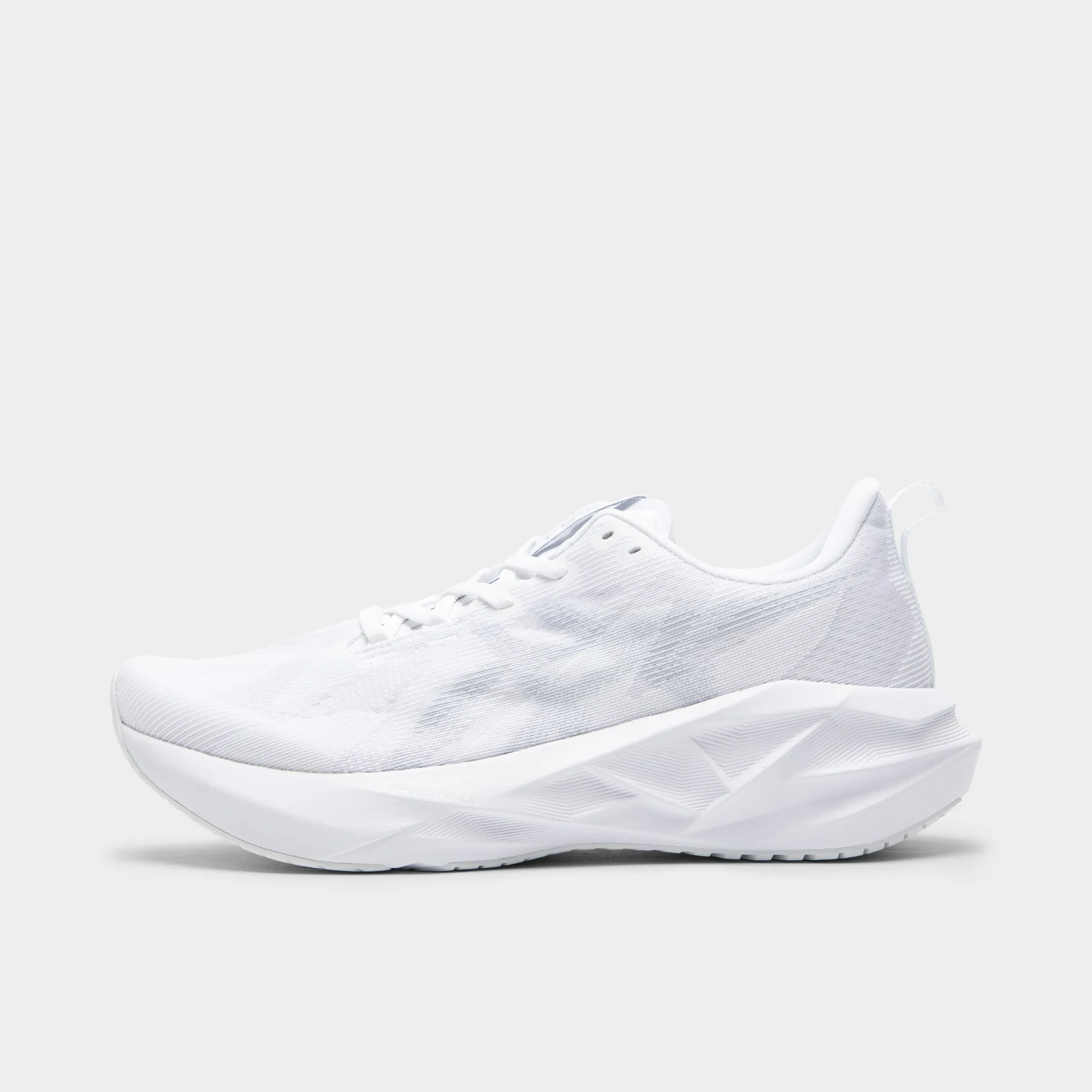 ASICS Novablast 5 White / Piedmont Grey sold by JD Sports