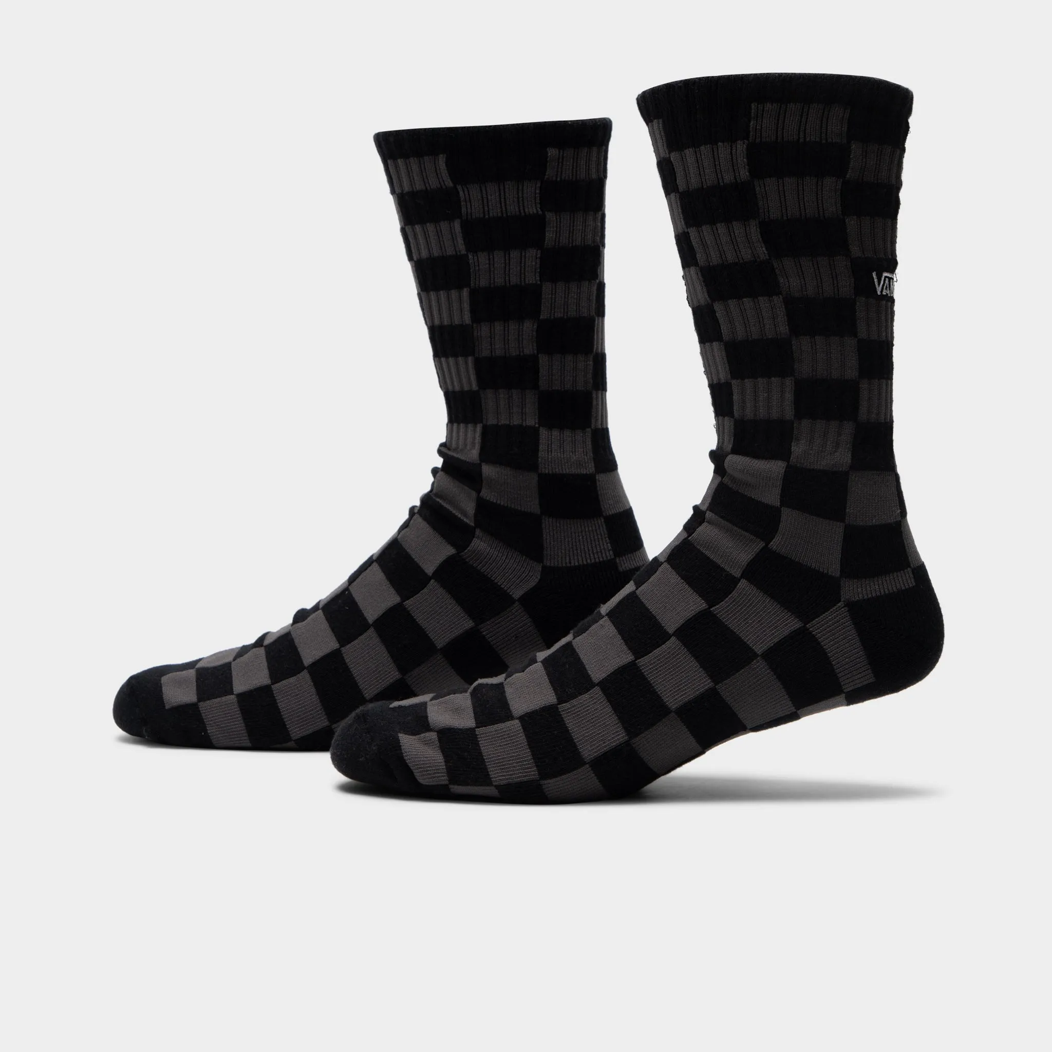 Vans Checkerboard Crew II Black 9.5-13 1 Pack / Charcoal sold by JD Sports product image thumbnail 2