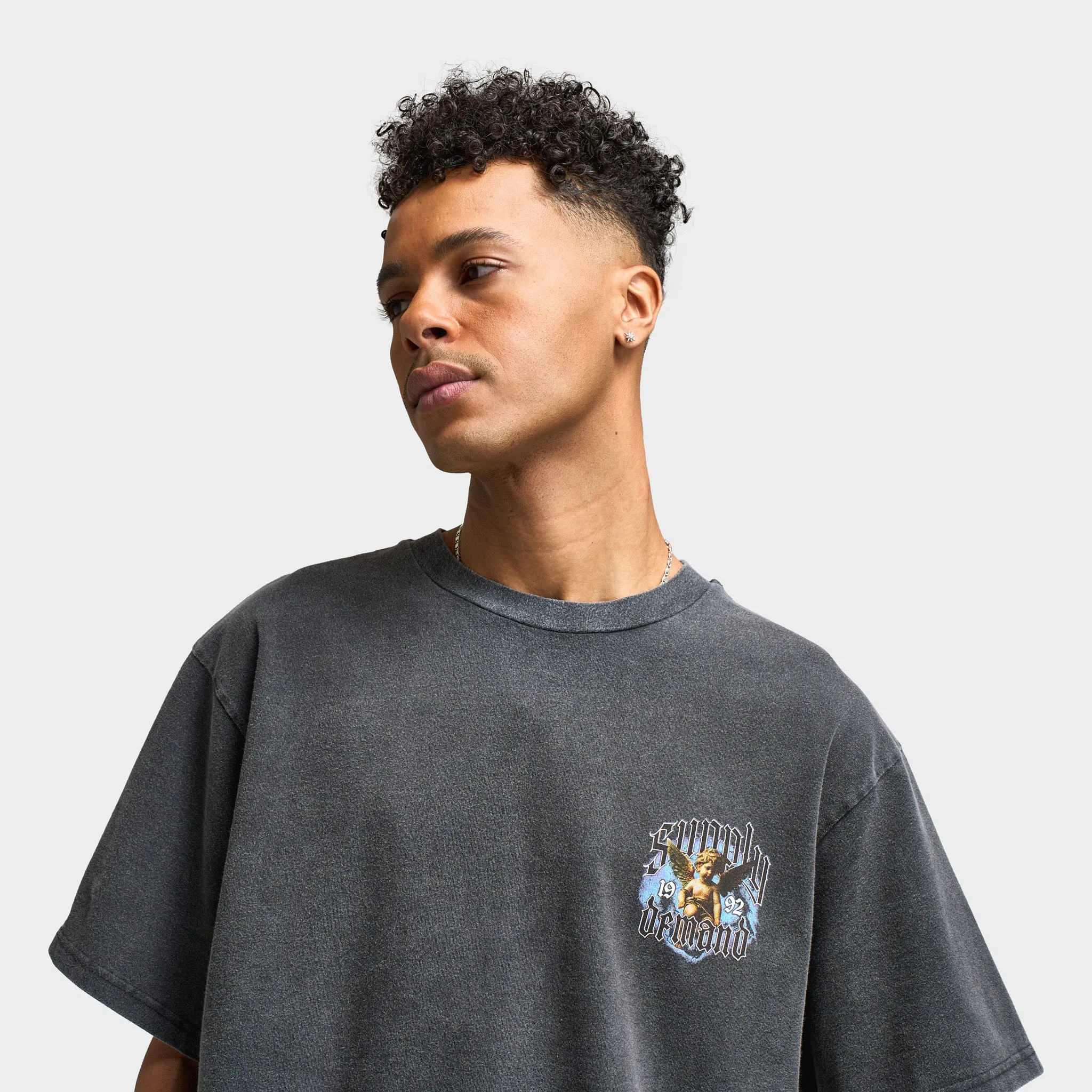Supply & Demand Shug Tee / Black sold by JD Sports product image thumbnail 3