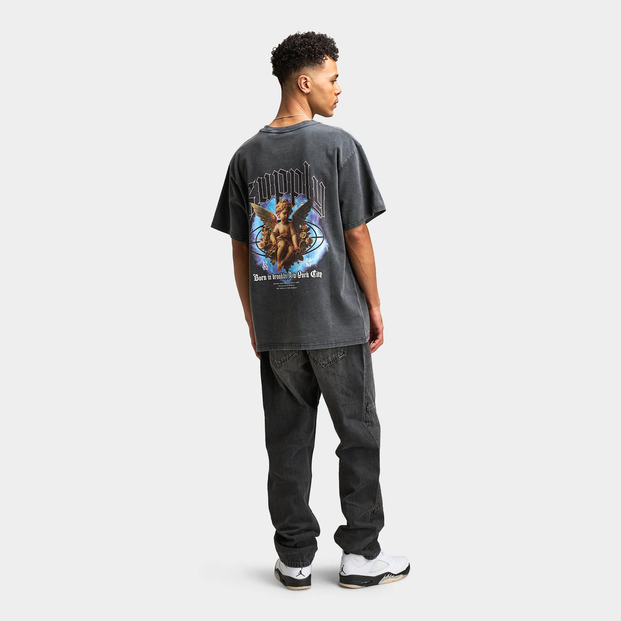 Supply & Demand Shug Tee / Black sold by JD Sports product image thumbnail 5