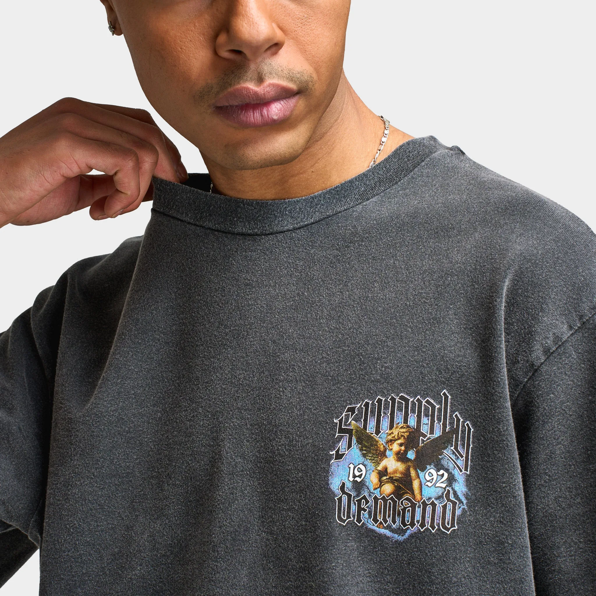 Supply & Demand Shug Tee / Black sold by JD Sports product image thumbnail 4