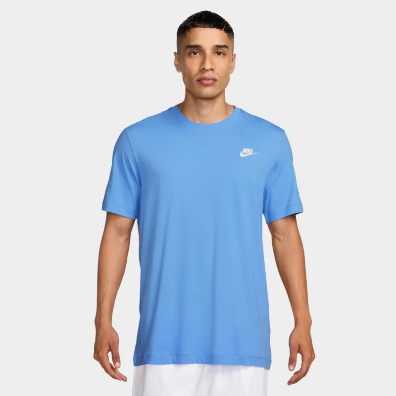 Nike Sportswear Club T-Shirt / University Blue sold by JD Sports