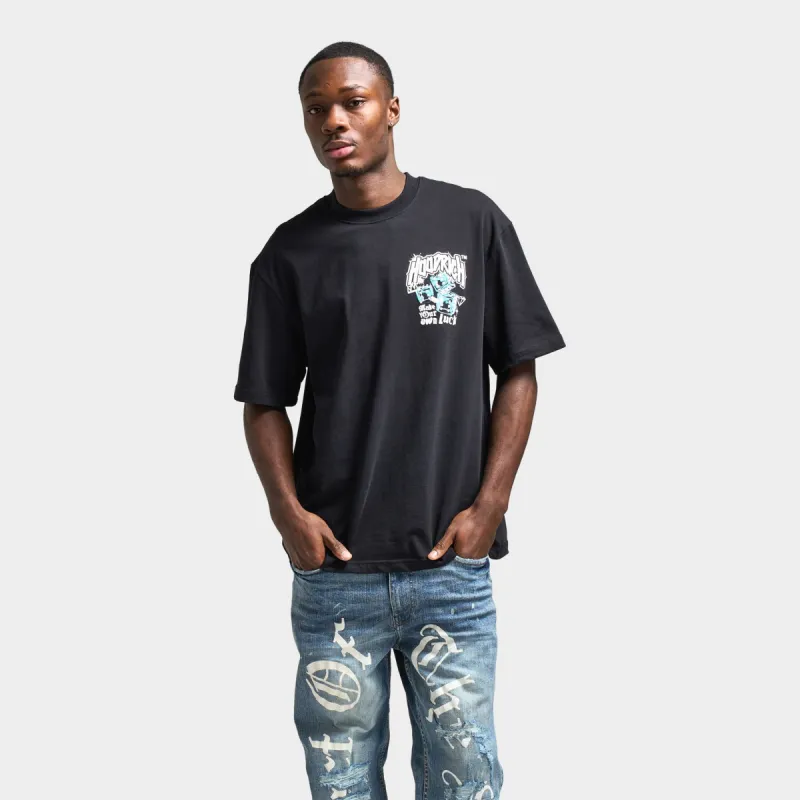 Hoodrich Fortune Oversized Graphic T-Shirt / Black sold by JD Sports
