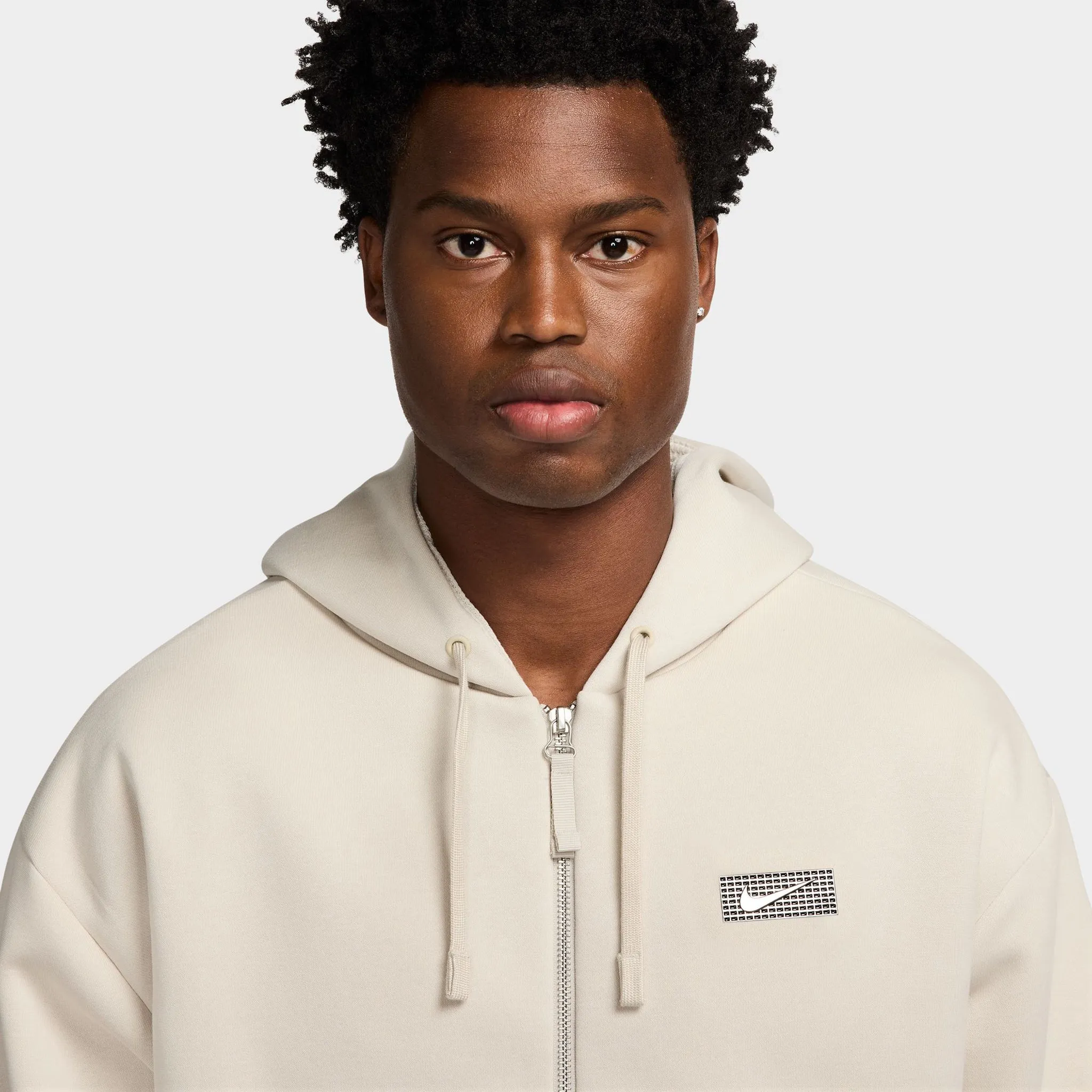 Nike Devin Booker Therma-FIT Full Zip Hoodie / Light Orewood Brown sold by JD Sports product image thumbnail 3
