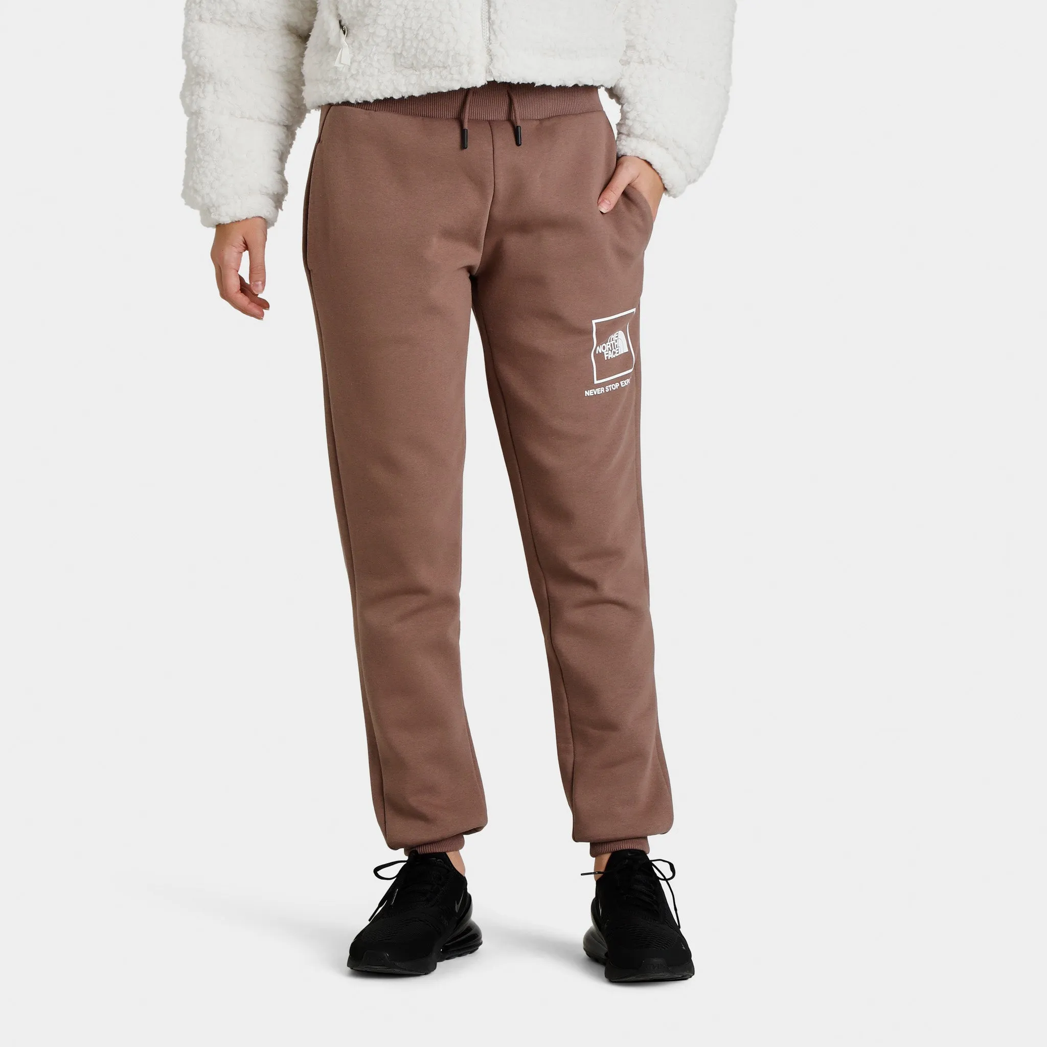 The North Face Women's New Fine Box Pants / Deep Taupe sold by JD Sports