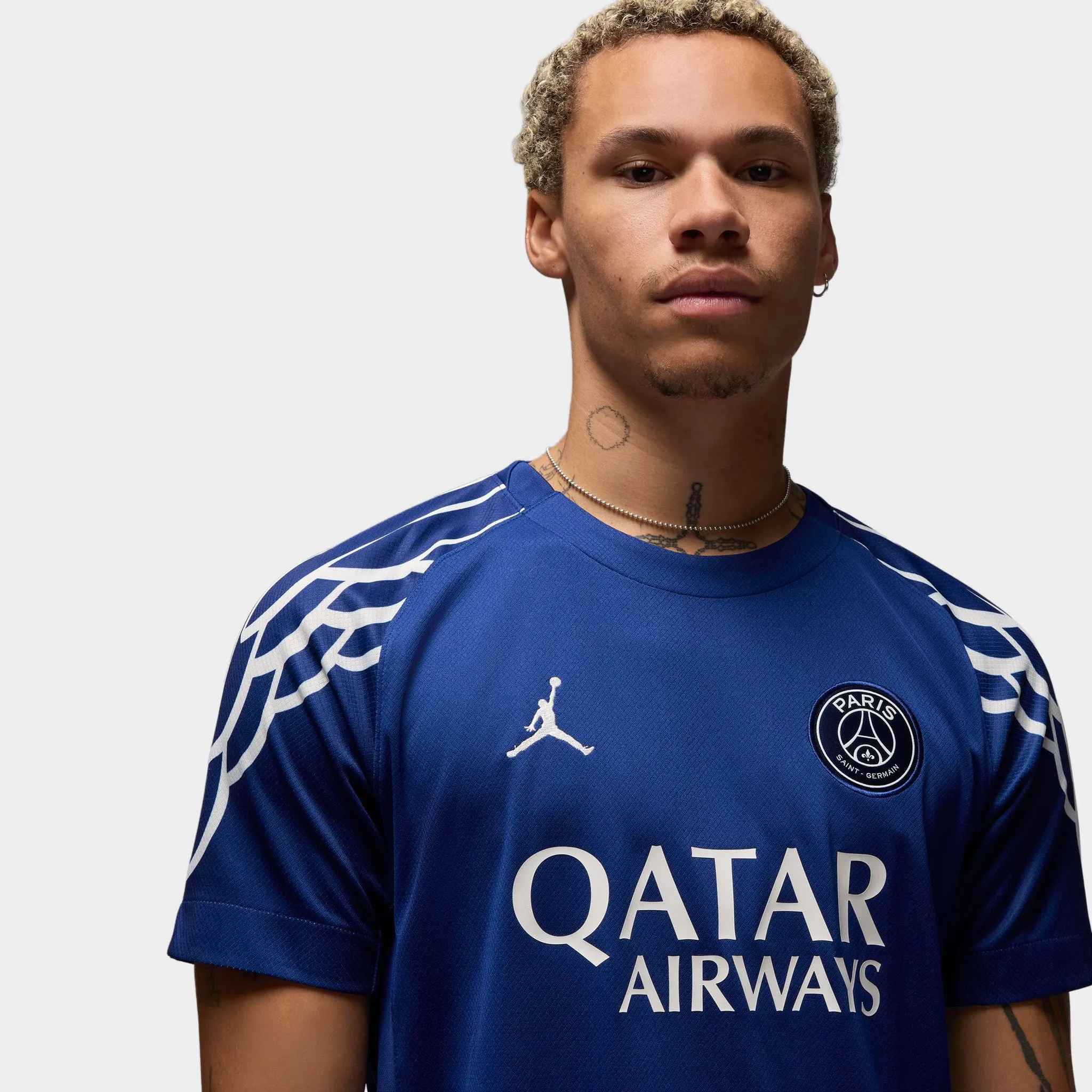 Nike PSG 24/25 4th Stadium Jersey Blue Void / Phantom - Phantom sold by JD Sports product image thumbnail 3