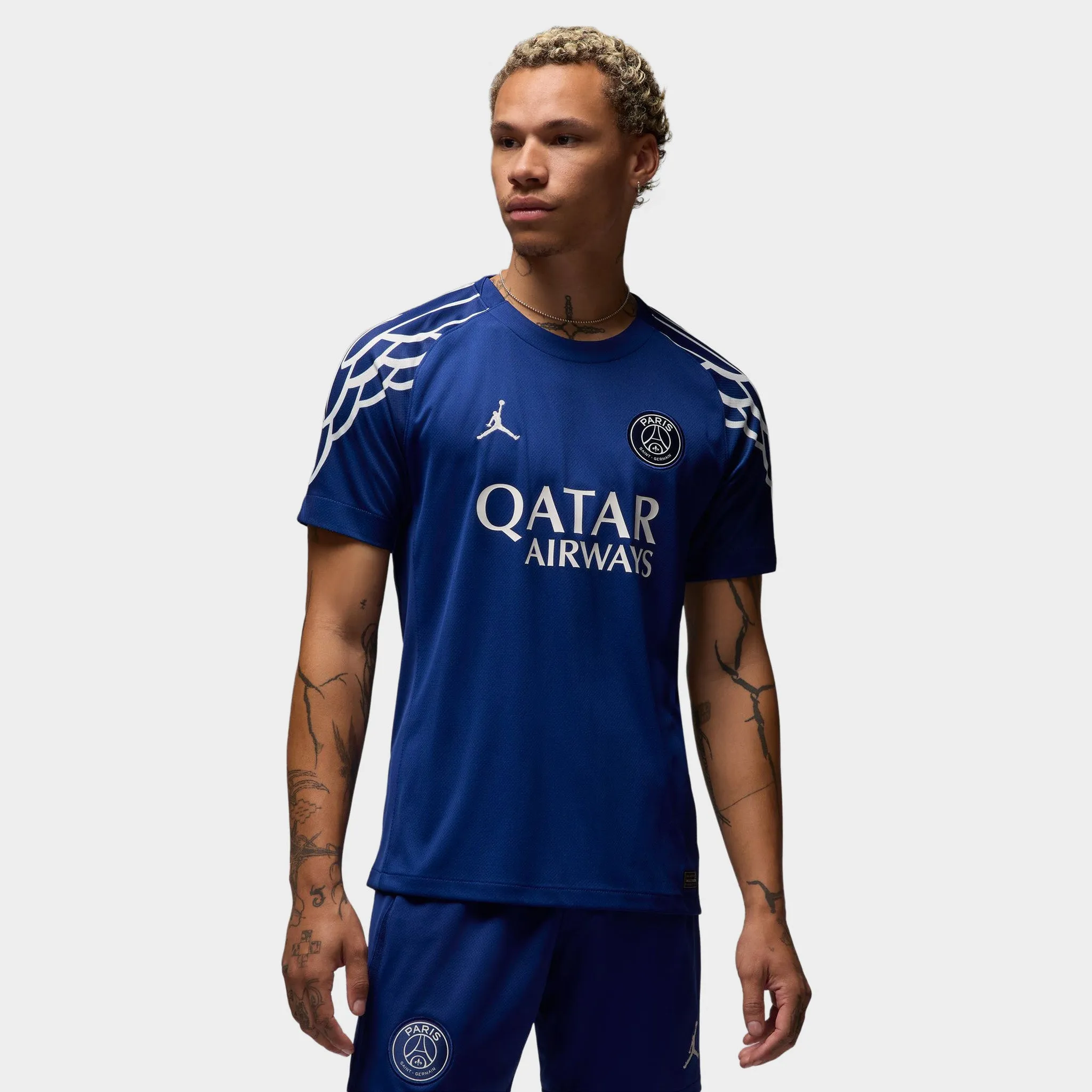 Nike PSG 24/25 4th Stadium Jersey Blue Void / Phantom - Phantom sold by JD Sports