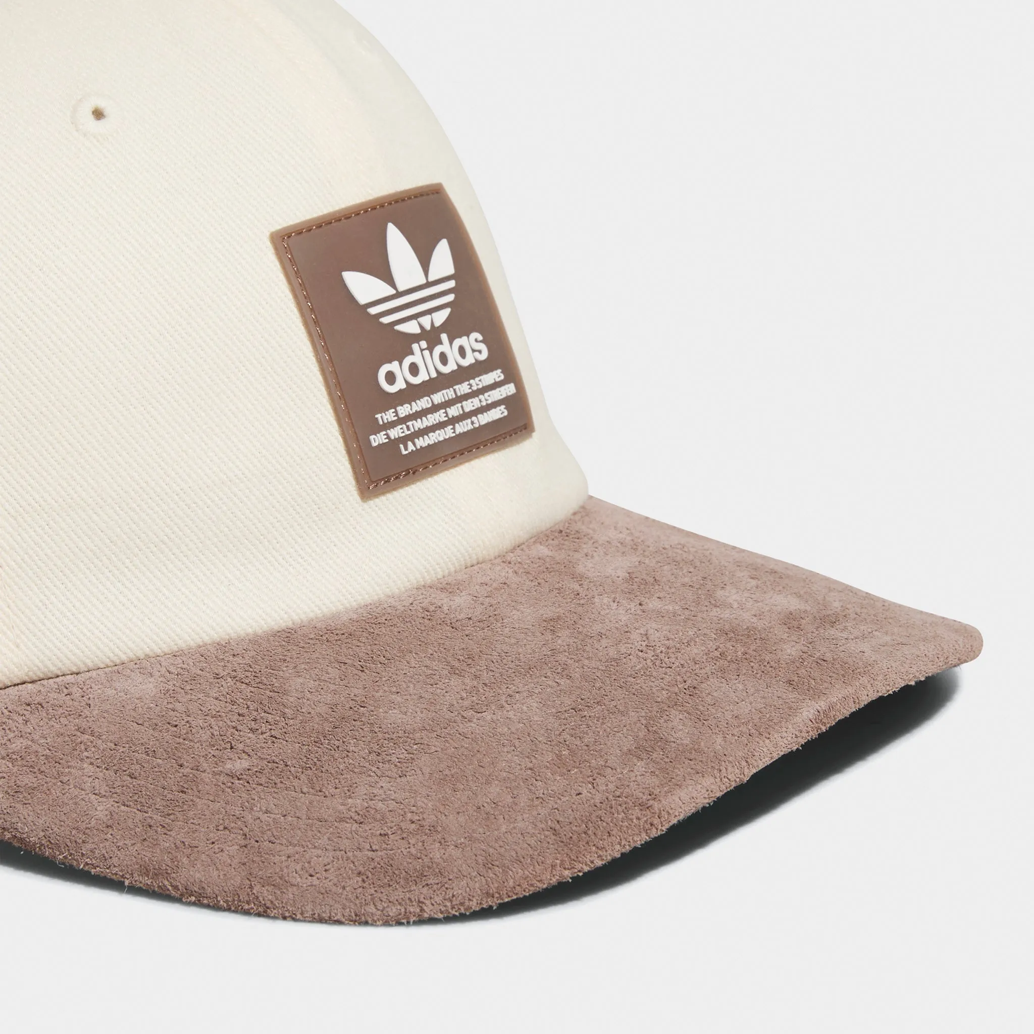 adidas Originals Terrace Strapback Cap Wonder White / Trace Brown sold by JD Sports product image thumbnail 3