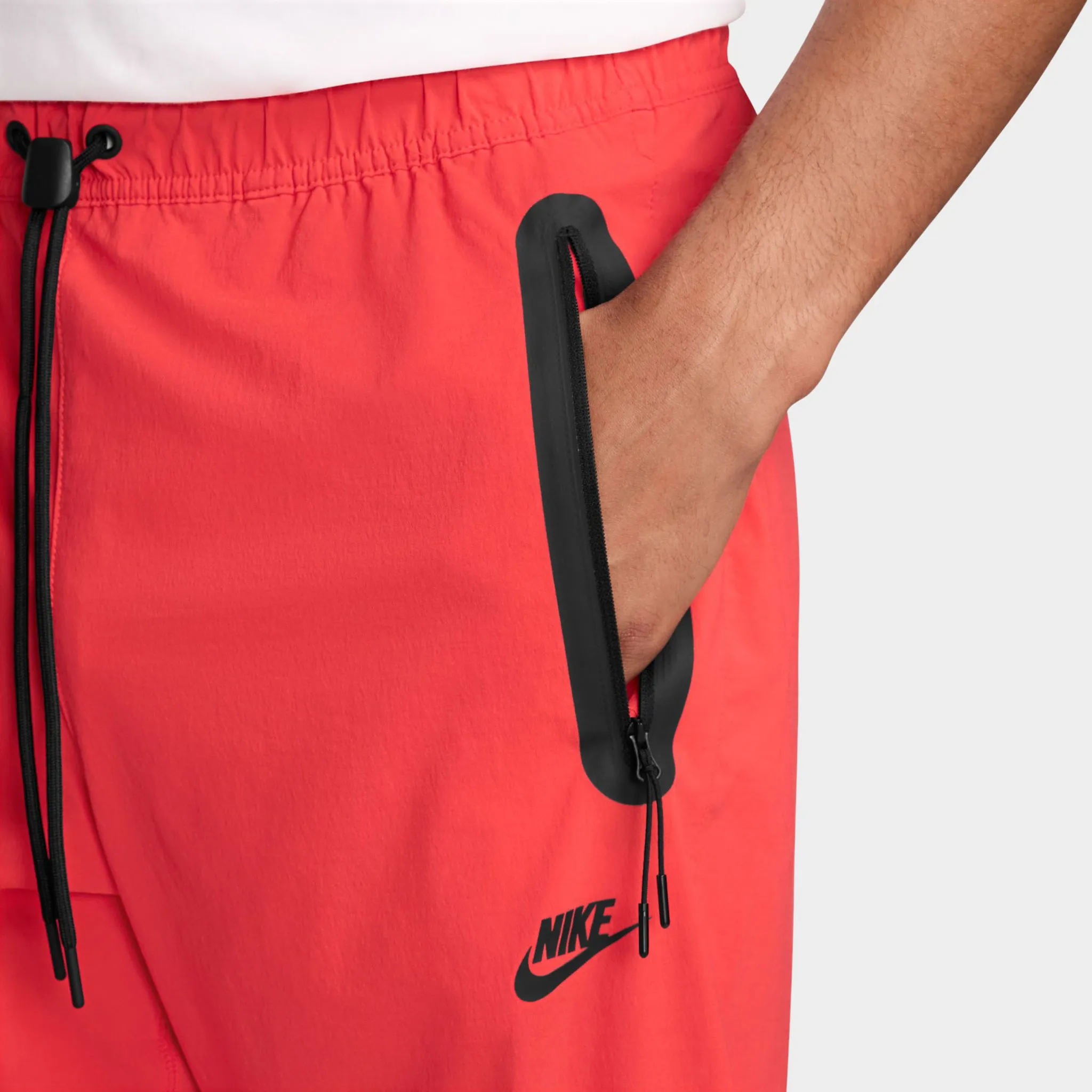 Nike Tech Woven Trousers Lt Crimson / Black sold by JD Sports product image thumbnail 3