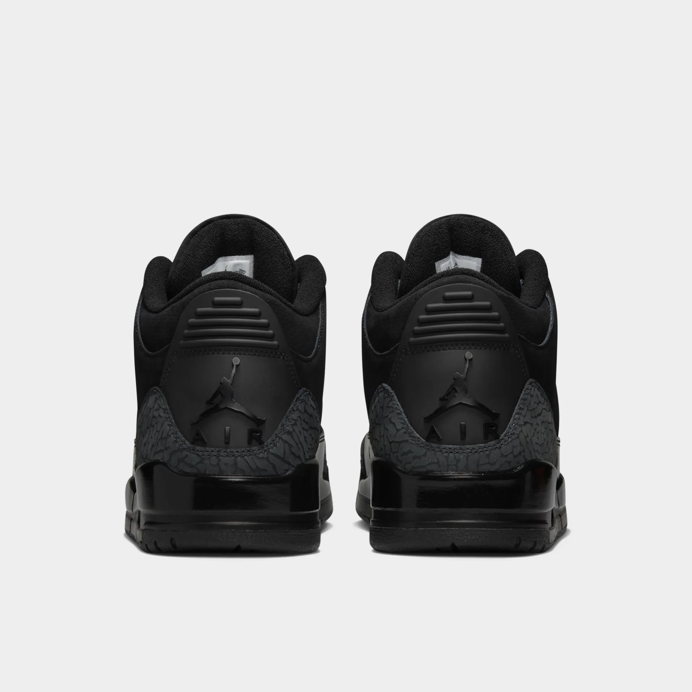 Jordan 3 Retro Black / Dark Charcoal - White sold by JD Sports product image thumbnail 4