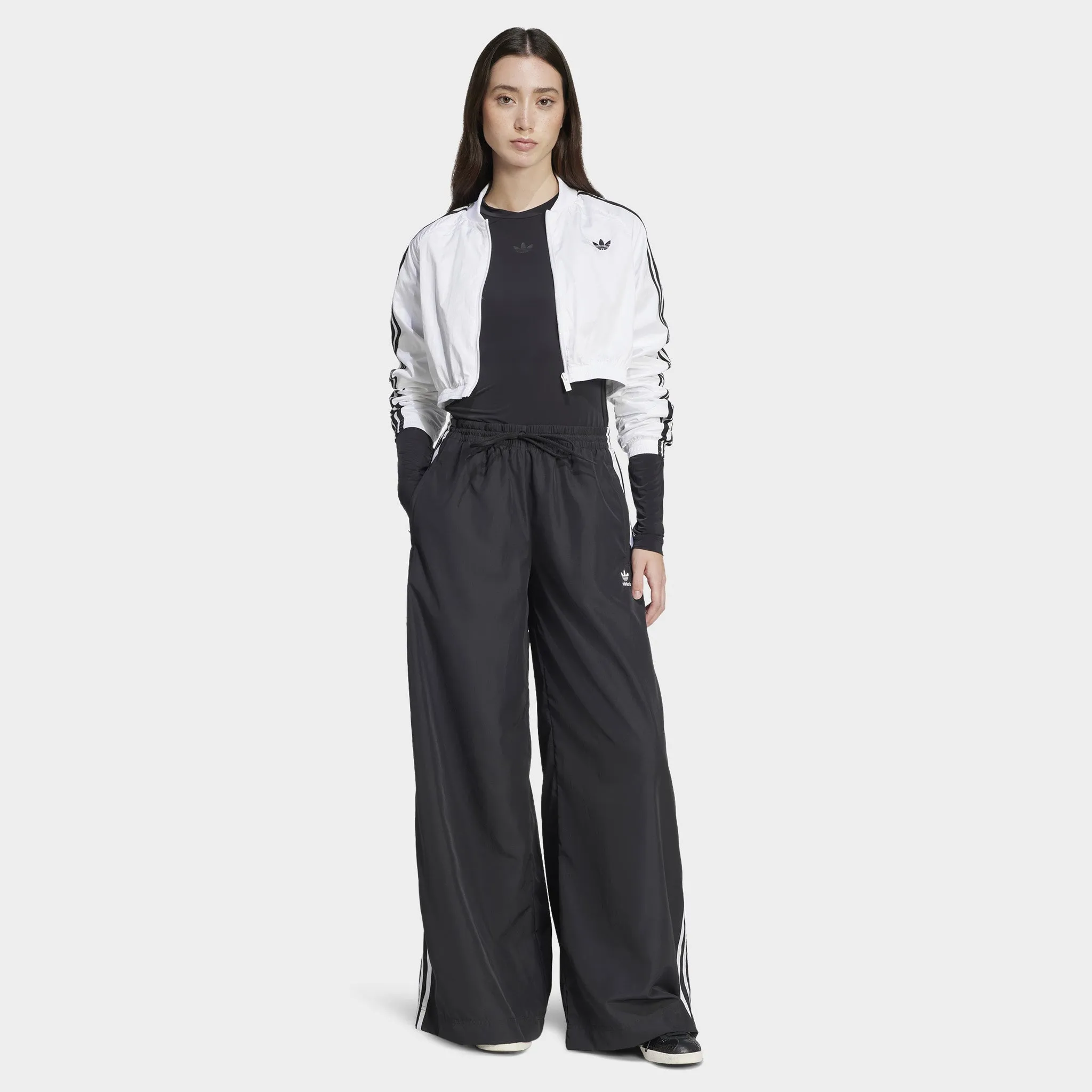 adidas Women's Adilenium Season 3 Oversized Track Pants / Black sold by JD Sports product image thumbnail 5