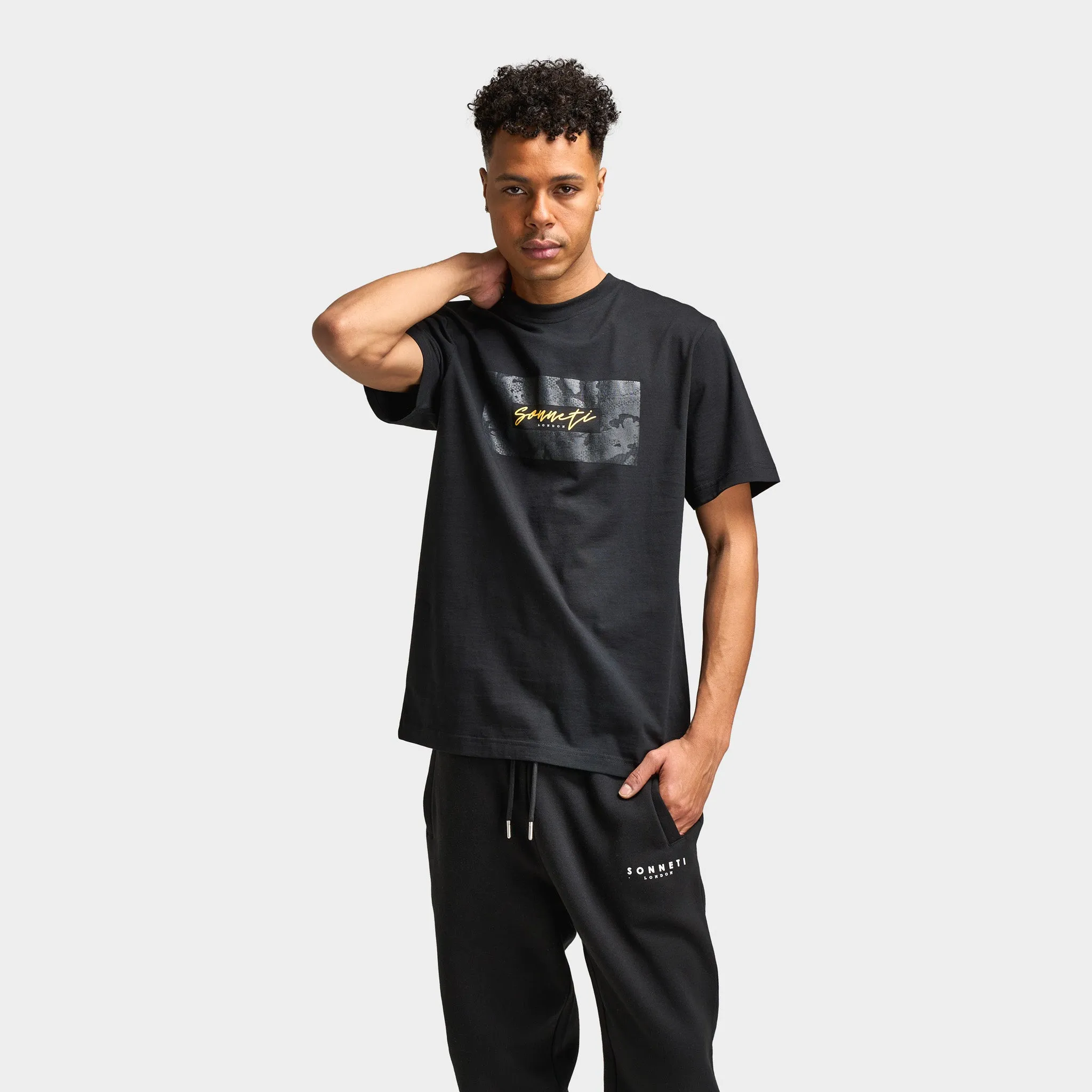 Sonneti Control Graphic T-Shirt / Black sold by JD Sports