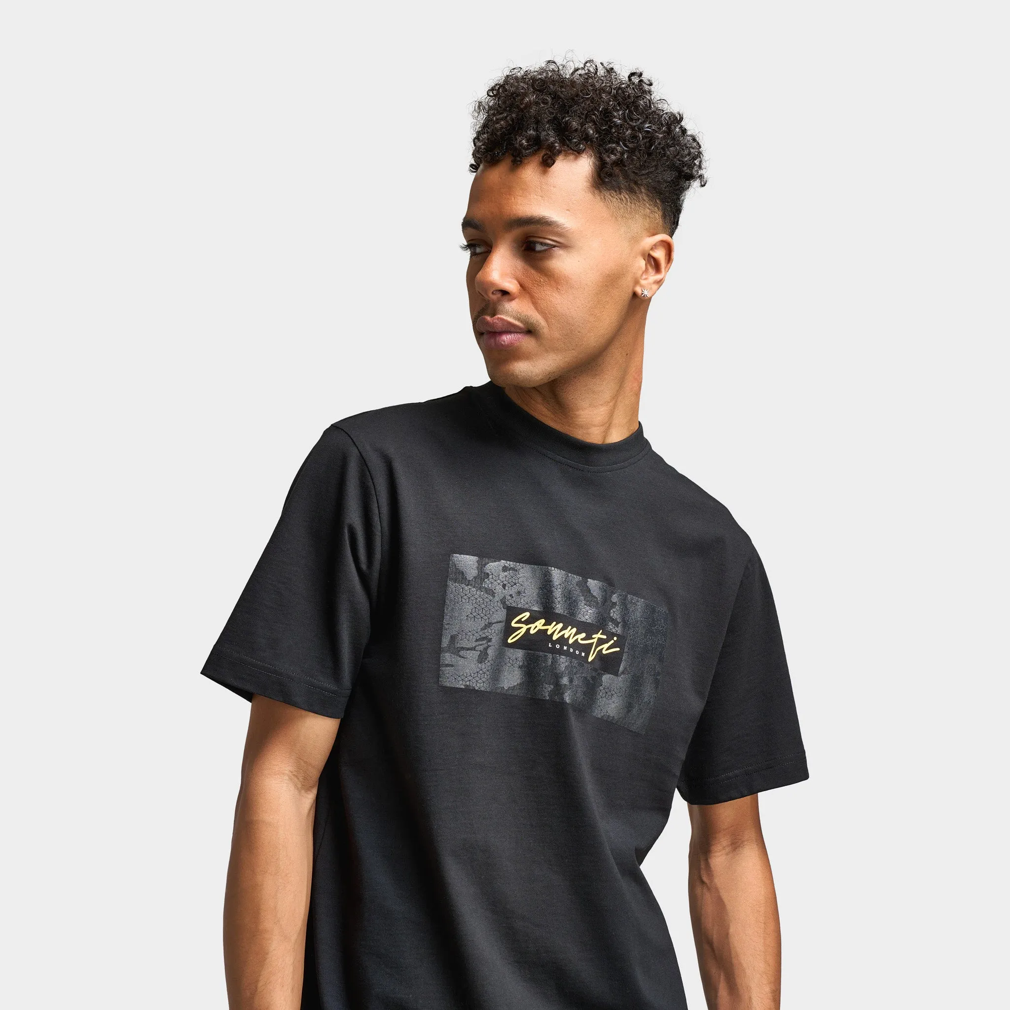 Sonneti Control Graphic T-Shirt / Black sold by JD Sports product image thumbnail 3