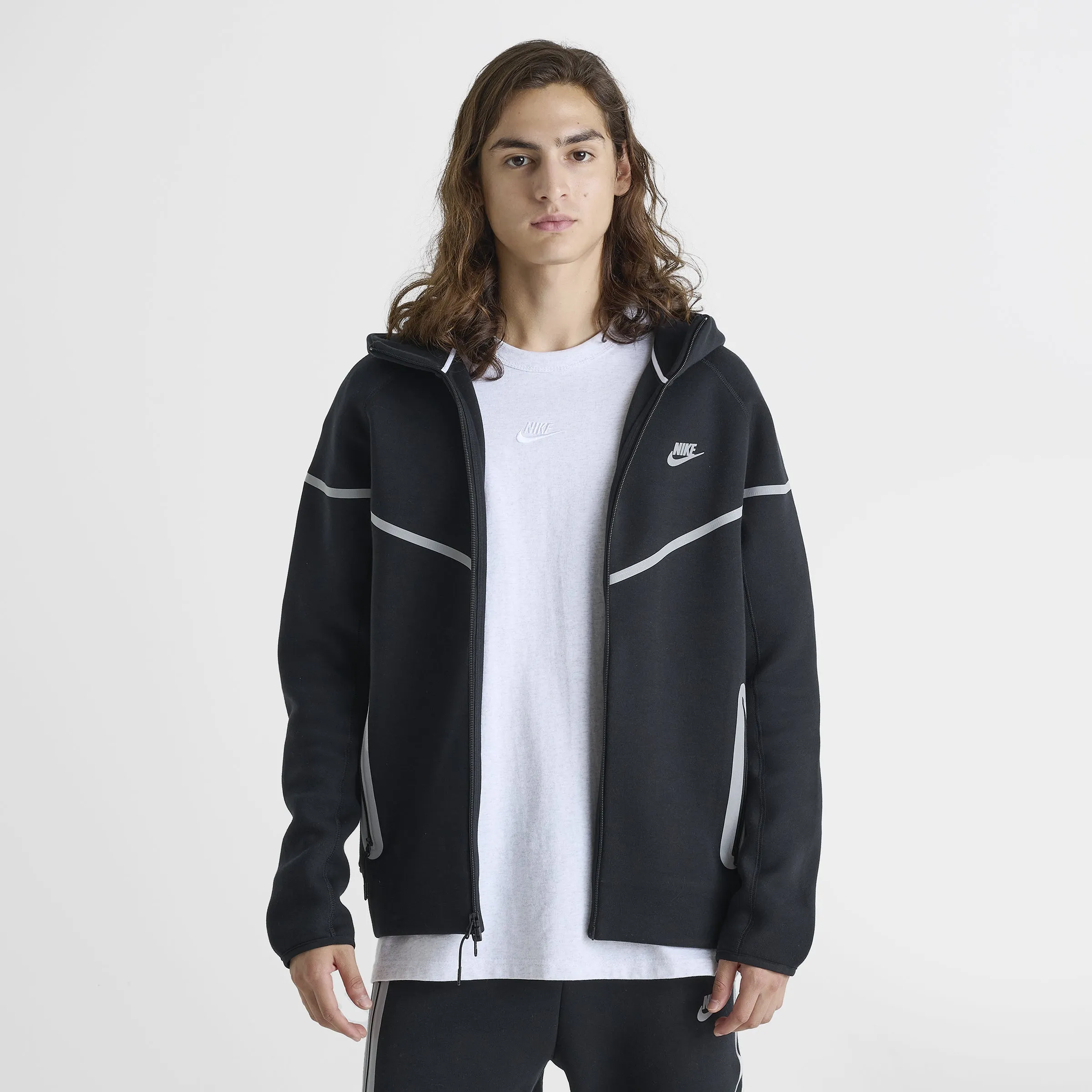 Nike Tech Fleece Full Zip Reflective Windrunner Black / Bemis