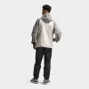 Nike Tech Woven Full Zip Windrunner Jacket Light Iron Ore / Flat Pewter - Black sold by JD Sports