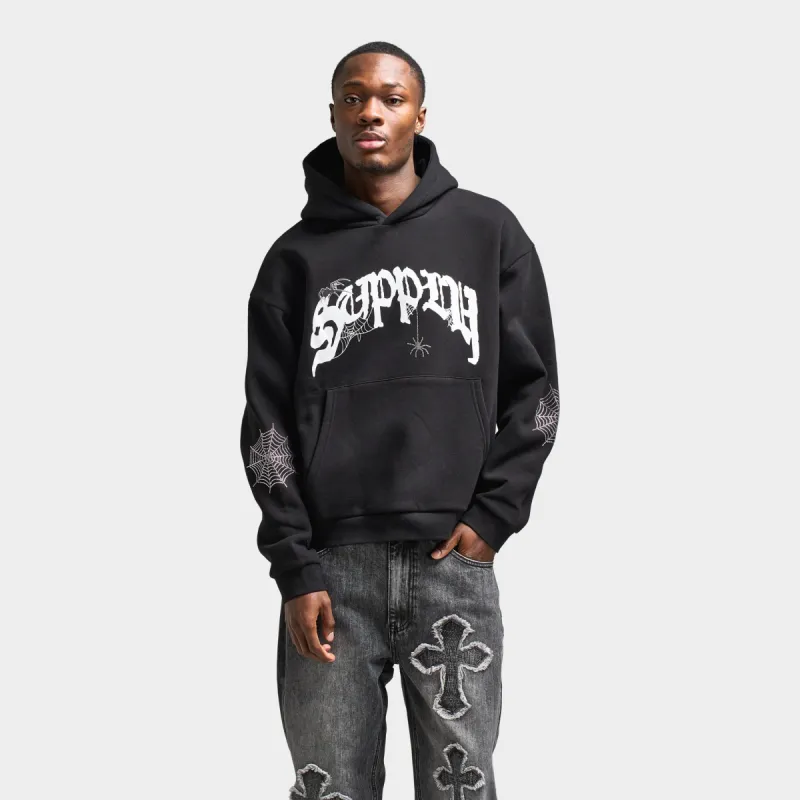 Supply & Demand Crawler Pullover Hoodie / Black sold by JD Sports