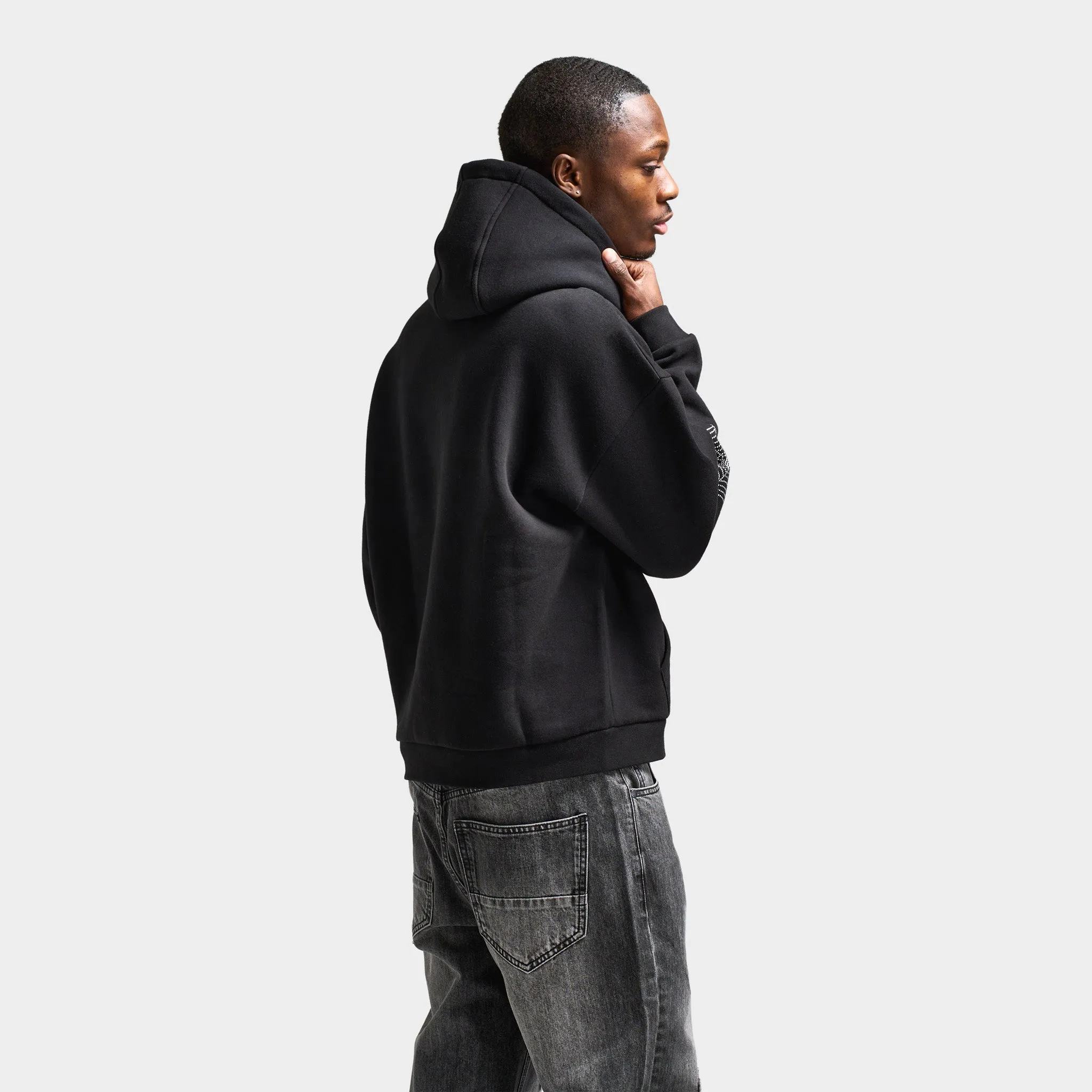 Supply & Demand Crawler Pullover Hoodie / Black sold by JD Sports product image thumbnail 2