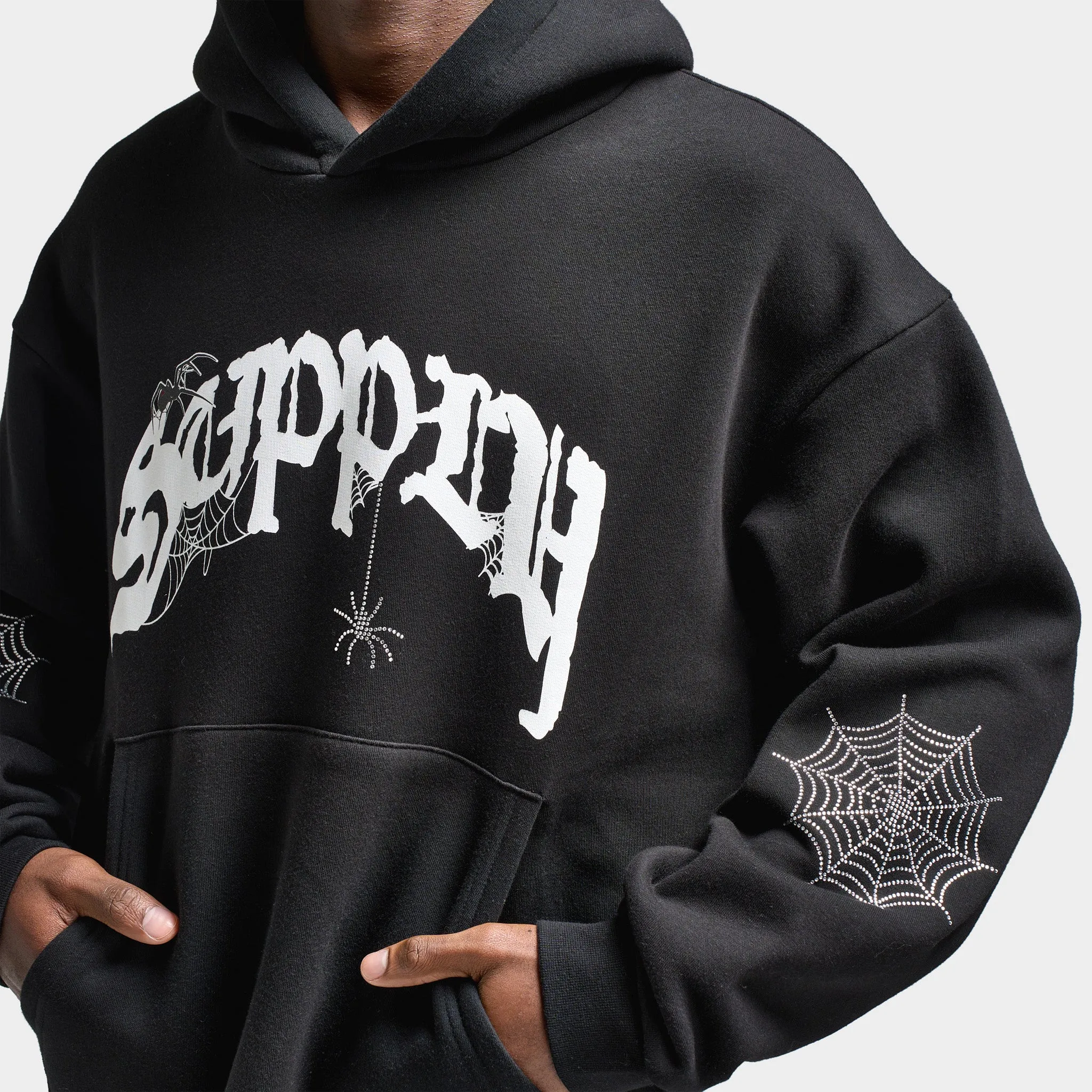 Supply & Demand Crawler Pullover Hoodie / Black sold by JD Sports product image thumbnail 4