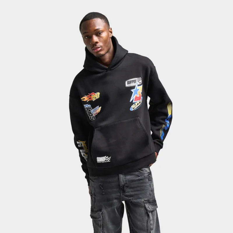 Supply & Demand Boyd Pullover Hoodie / Black sold by JD Sports