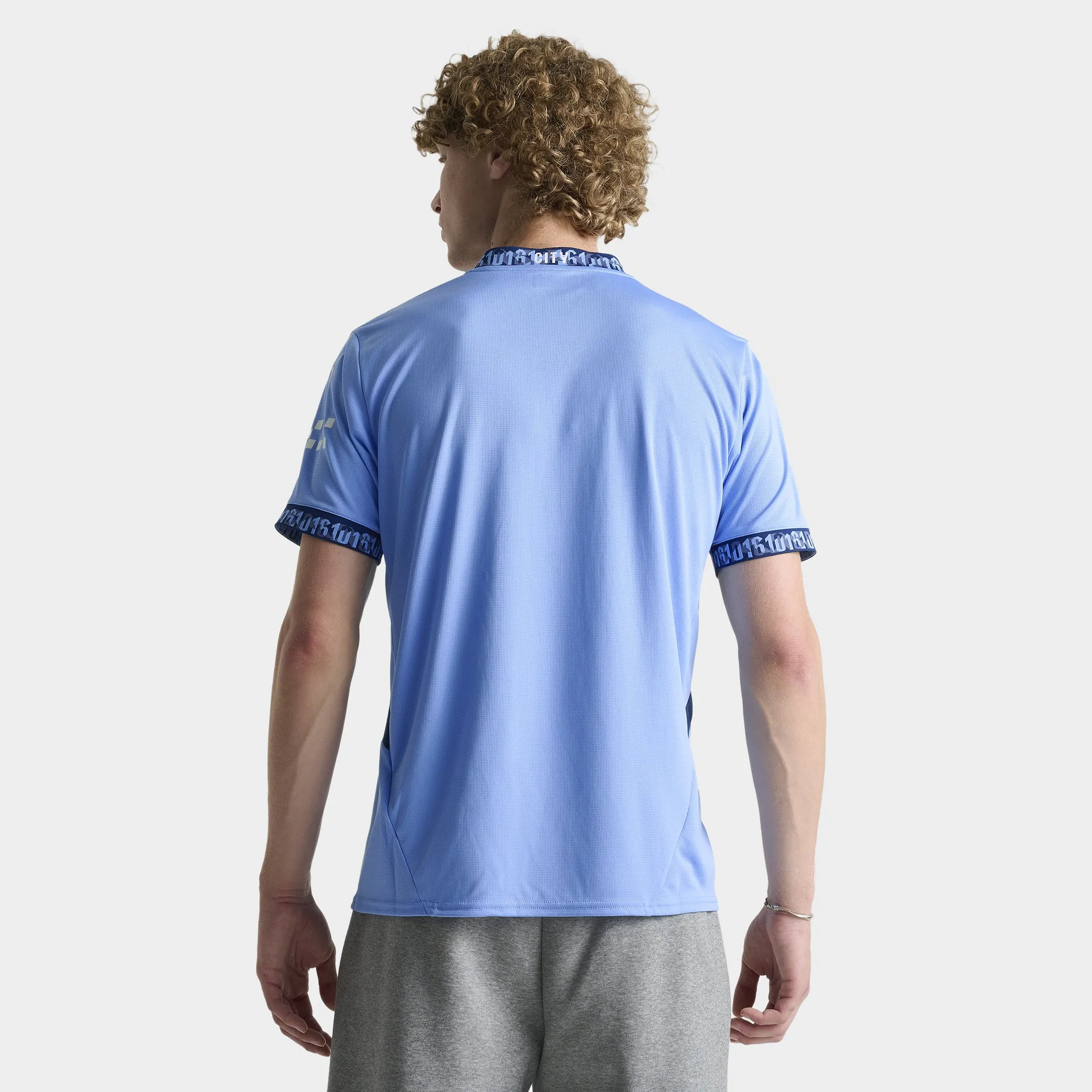PUMA MCFC Home Jersey Replica Team Light Blue / Marine Blue sold by JD Sports product image thumbnail 2