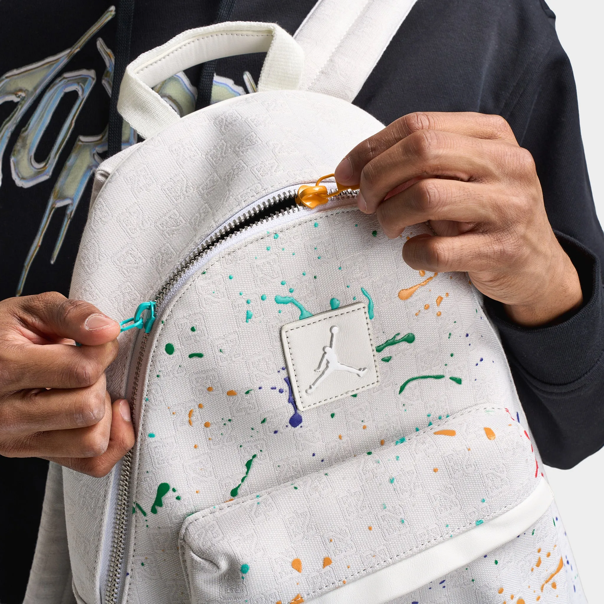 Jordan Monogram Backpack / Sail sold by JD Sports product image thumbnail 4