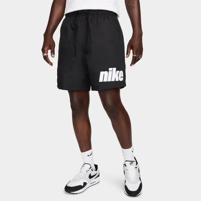 Nike Club Flow Shorts Block 2.0 Black / White sold by JD Sports