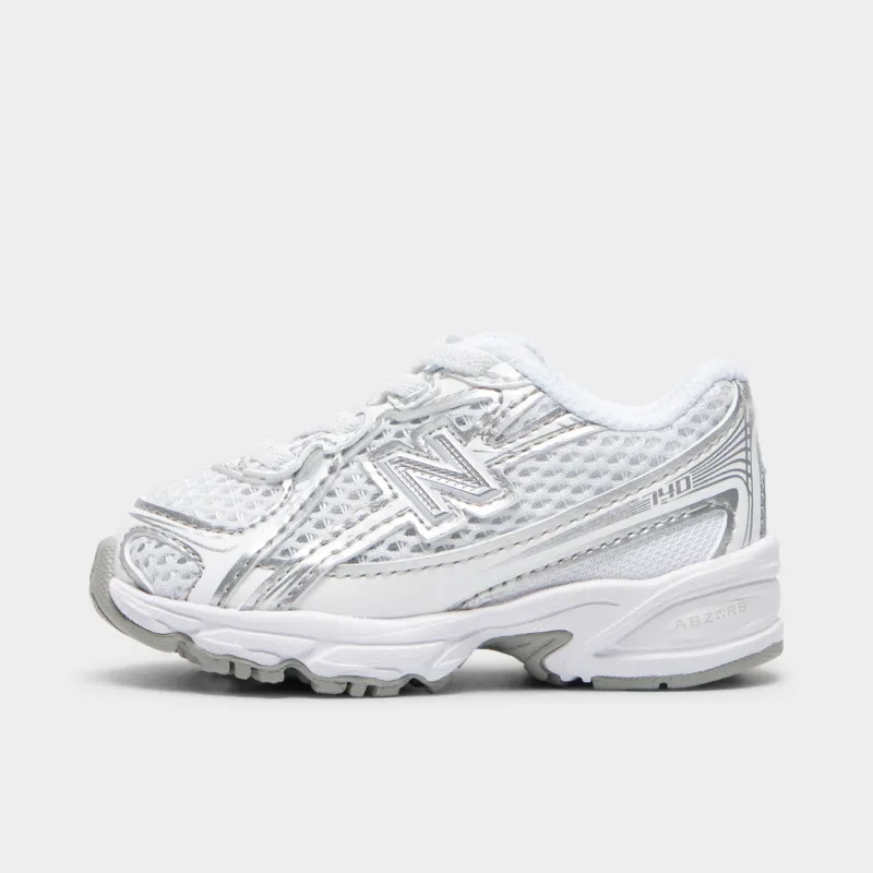 New Balance Infants' 740 White / Silver Metallic sold by JD Sports