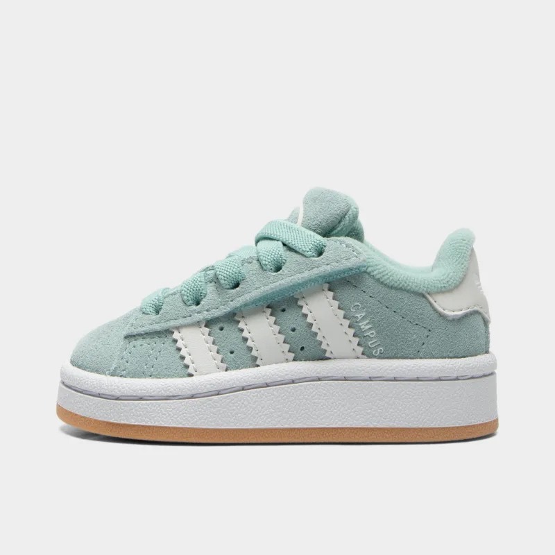 adidas Infants' Campus 00s Green Haze / Grey - Gum sold by JD Sports