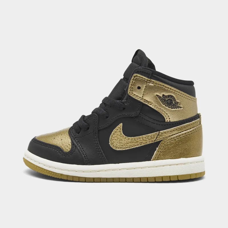 Jordan 1 High OG TD Black / Metallic Gold - Sail sold by JD Sports