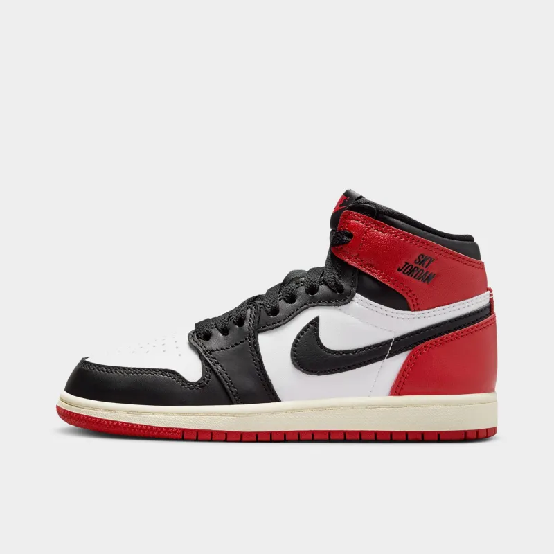 Jordan 1 Retro High OG PS White / Black - Varsity Red sold by JD Sports