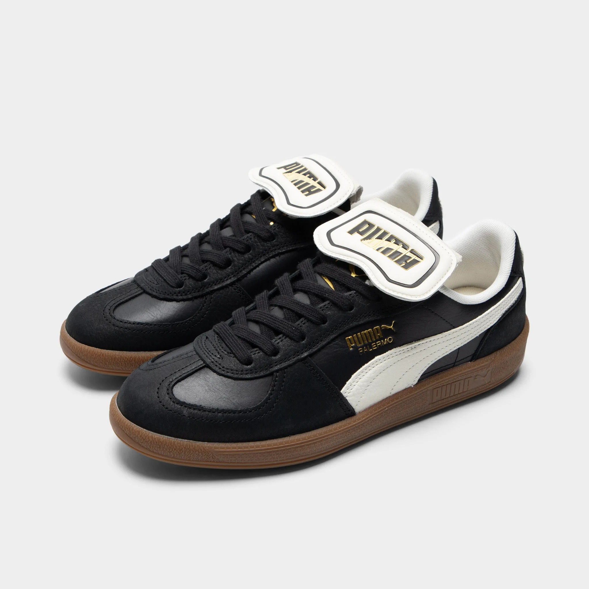 PUMA Palermo Premium Black / Warm White sold by JD Sports product image thumbnail 2