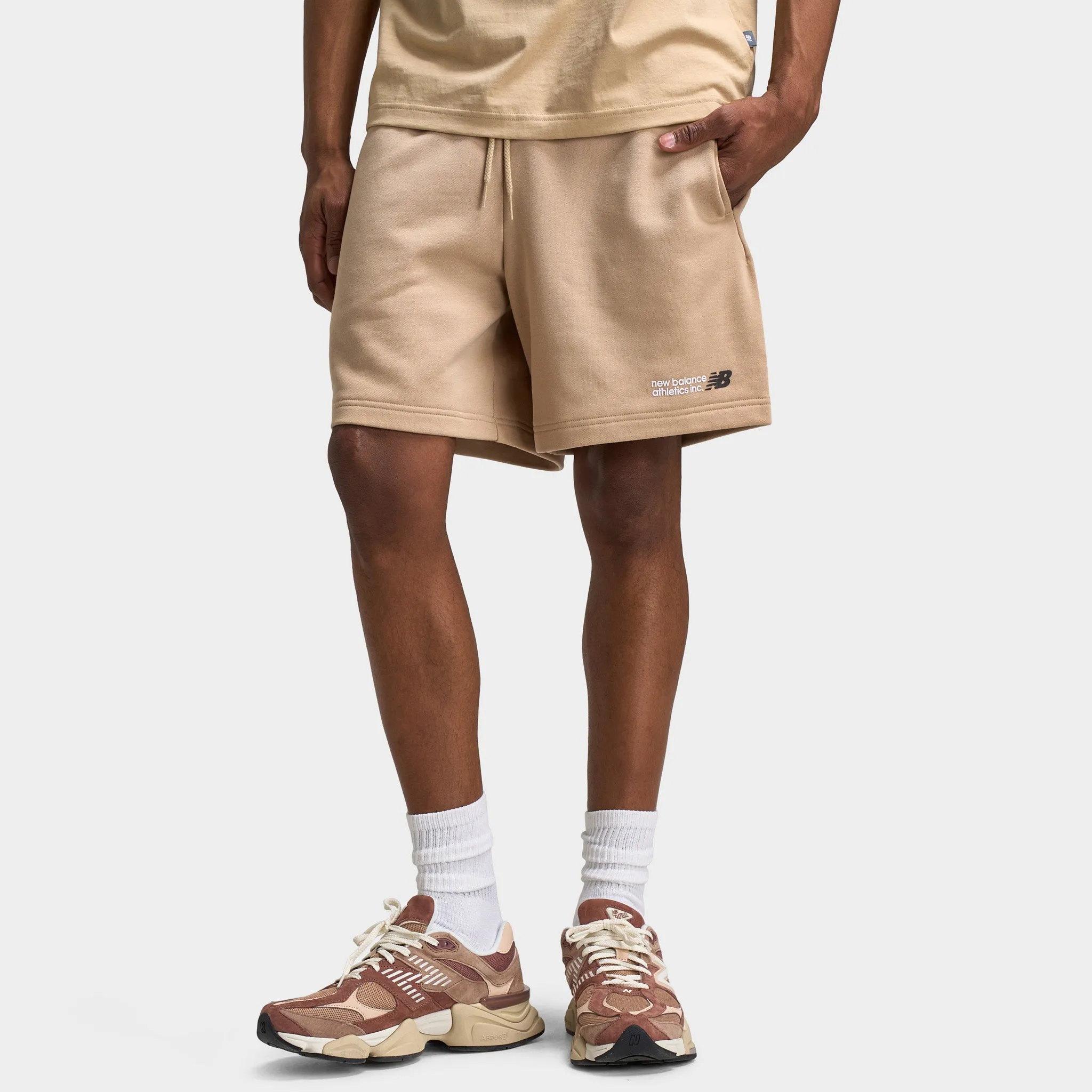 New Balance Tone Fleece Shorts / Incense sold by JD Sports