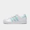 adidas Women's Superstar II White / Semi Flash Aqua - Easy Mint sold by JD Sports