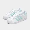 adidas Women's Superstar II White / Semi Flash Aqua - Easy Mint sold by JD Sports