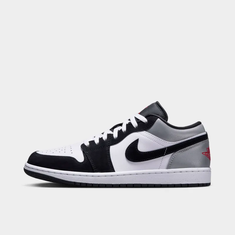 Jordan 1 Low SE White / Fire Red - Black sold by JD Sports