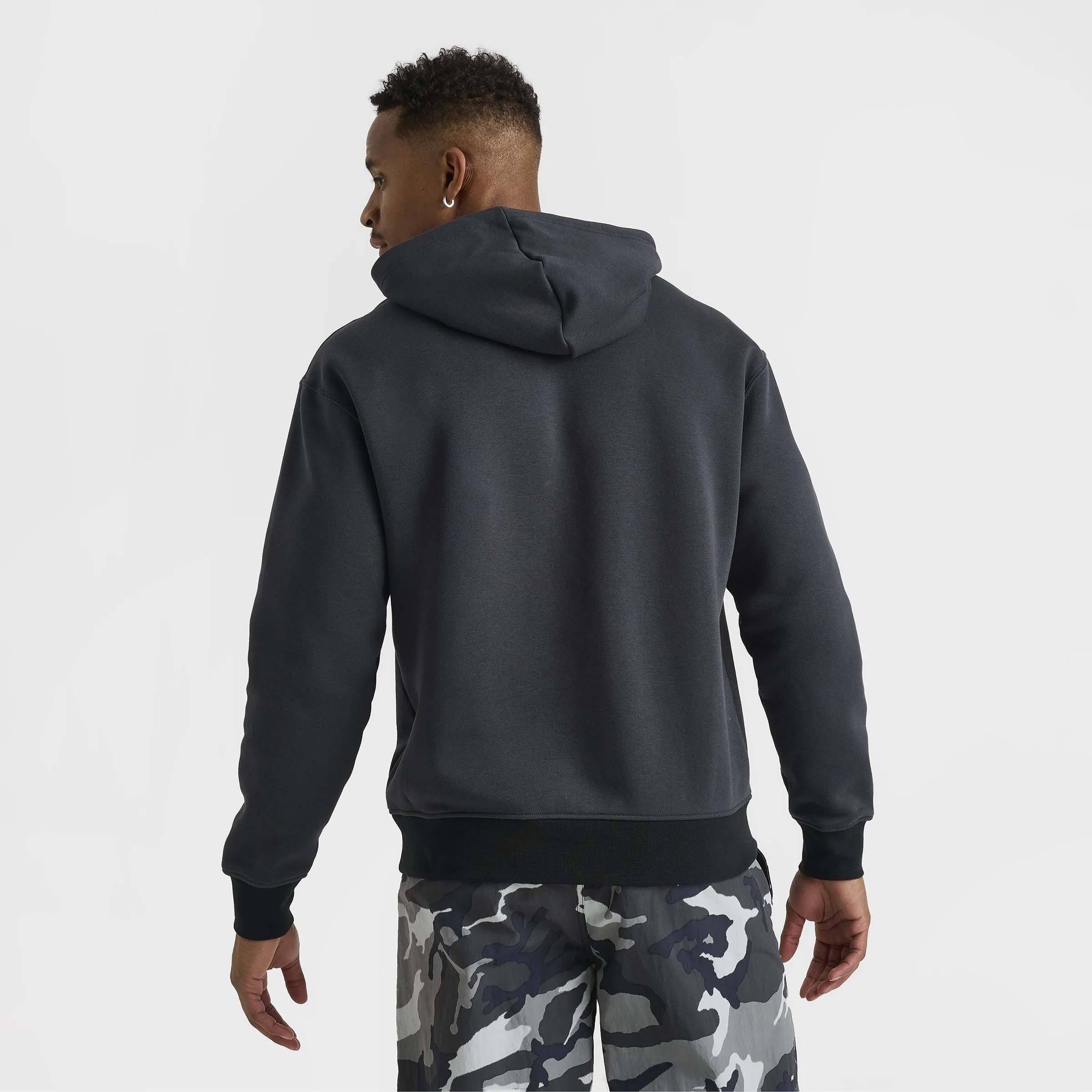 Jordan Brooklyn Gel Hoodie Off Noir / Gym Red sold by JD Sports product image thumbnail 2