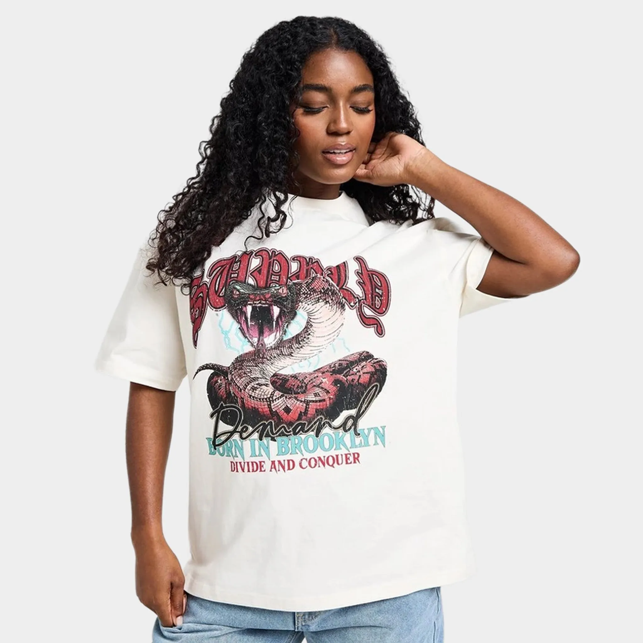 Supply & Demand Women's Born Graphic T-Shirt / Sugar Swizzle sold by JD Sports