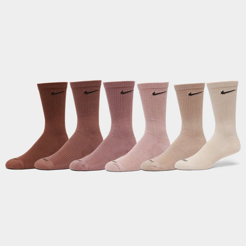 Nike Everyday Plus Cushioned Crew Socks (6 Pack) / Multi-Col sold by JD Sports