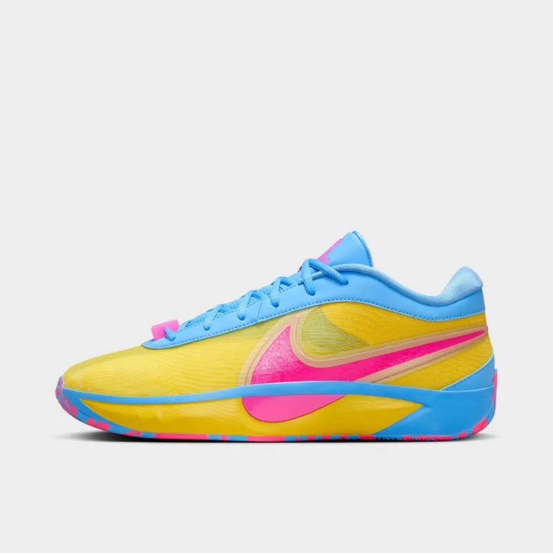 Nike Giannis Freak 6 "Candy Funhouse" Lightening / Hyper Pink - University Blue sold by JD Sports