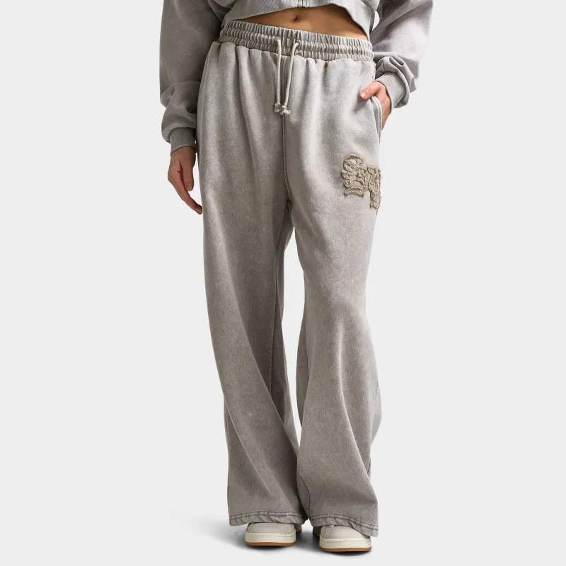 Supply & Demand Women's Bleek Wide Leg Joggers / Beige Acid Wash sold by JD Sports