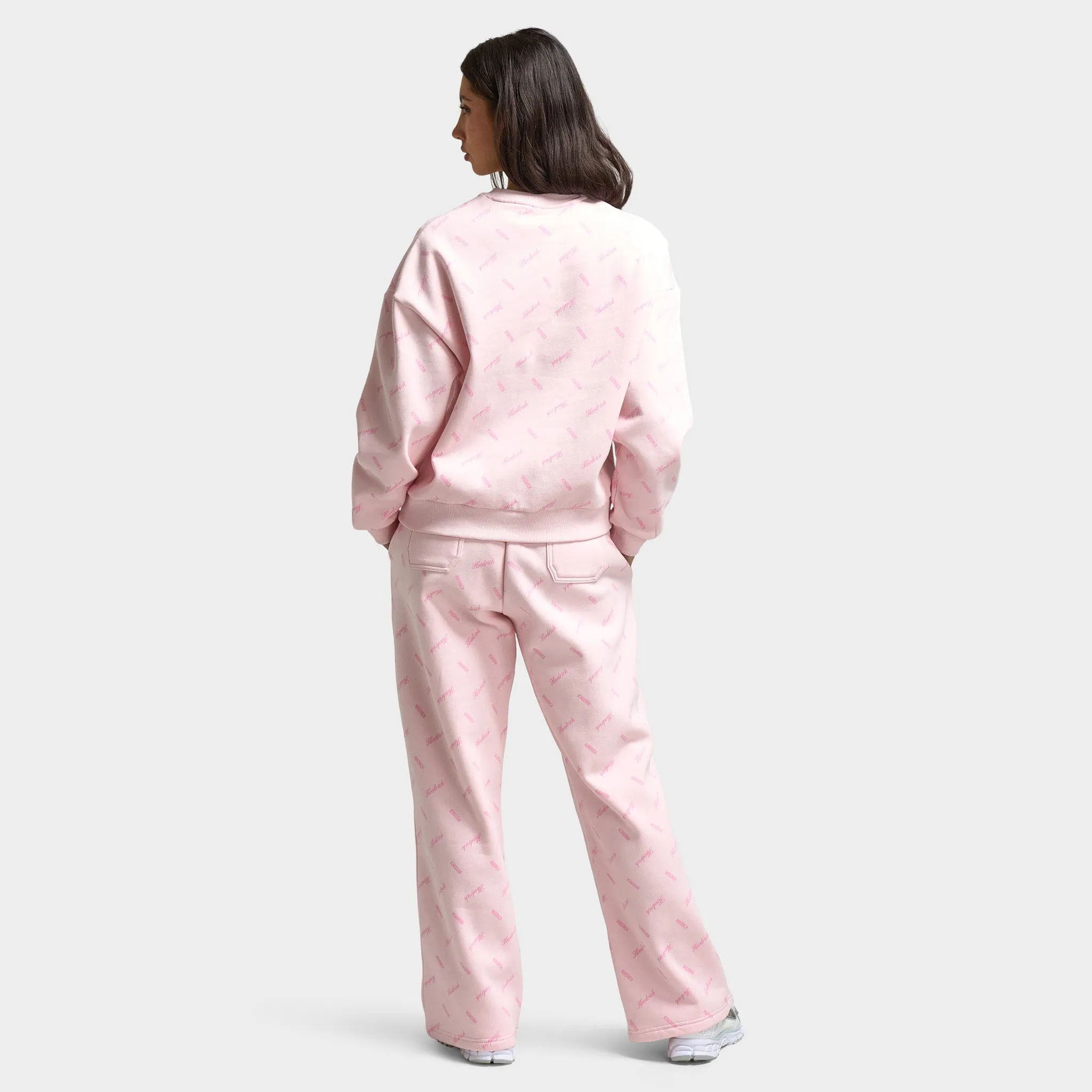 Hoodrich Women's Flock Oversized Sweatshirt Pink A Boo / Silver sold by JD Sports product image thumbnail 5