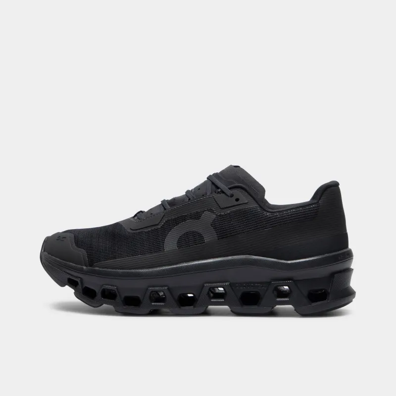 On Cloudmonster Void Black / Black sold by JD Sports