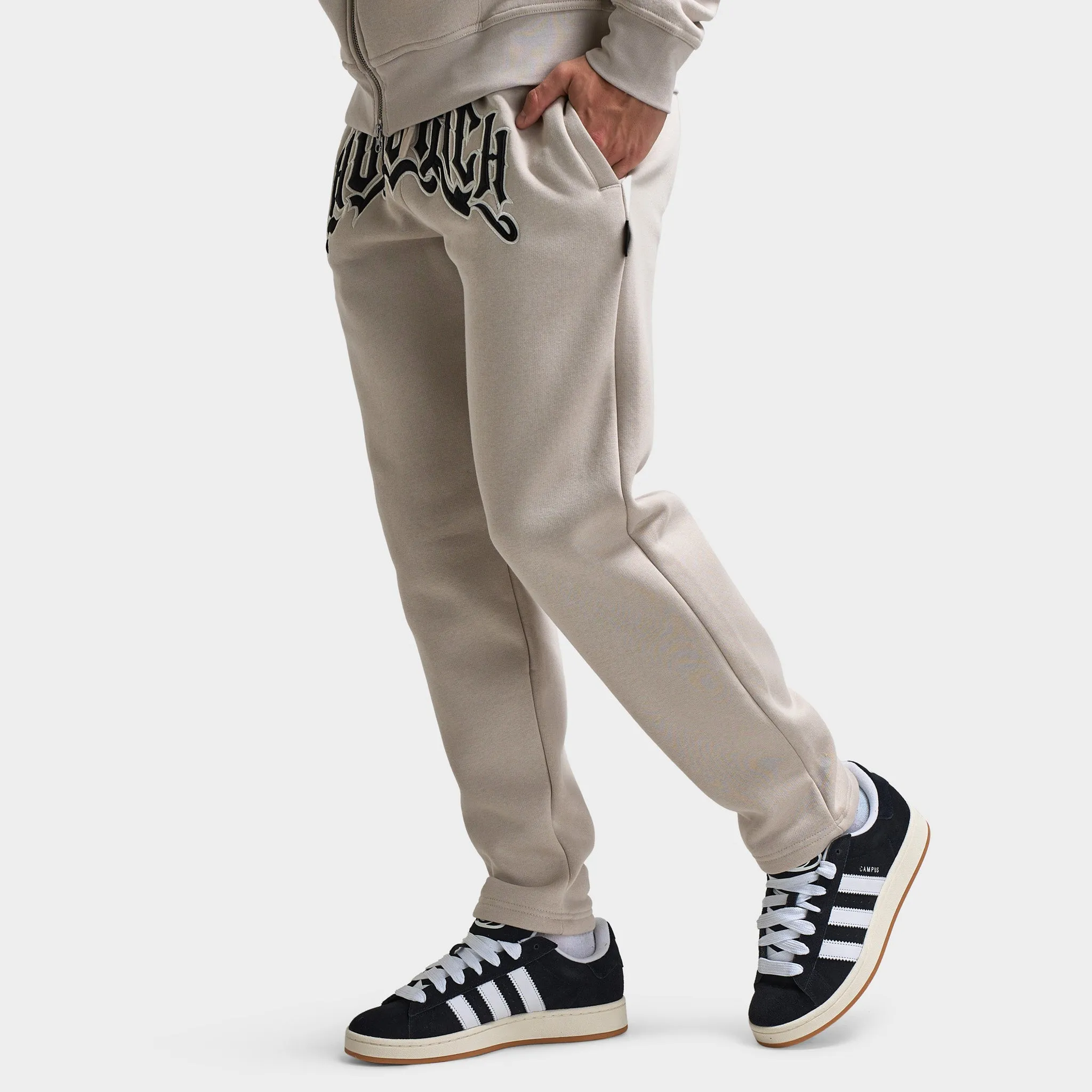 Hoodrich Ritual Oversized Joggers Silver Grey / Blanc De Blanc - Black sold by JD Sports product image thumbnail 3