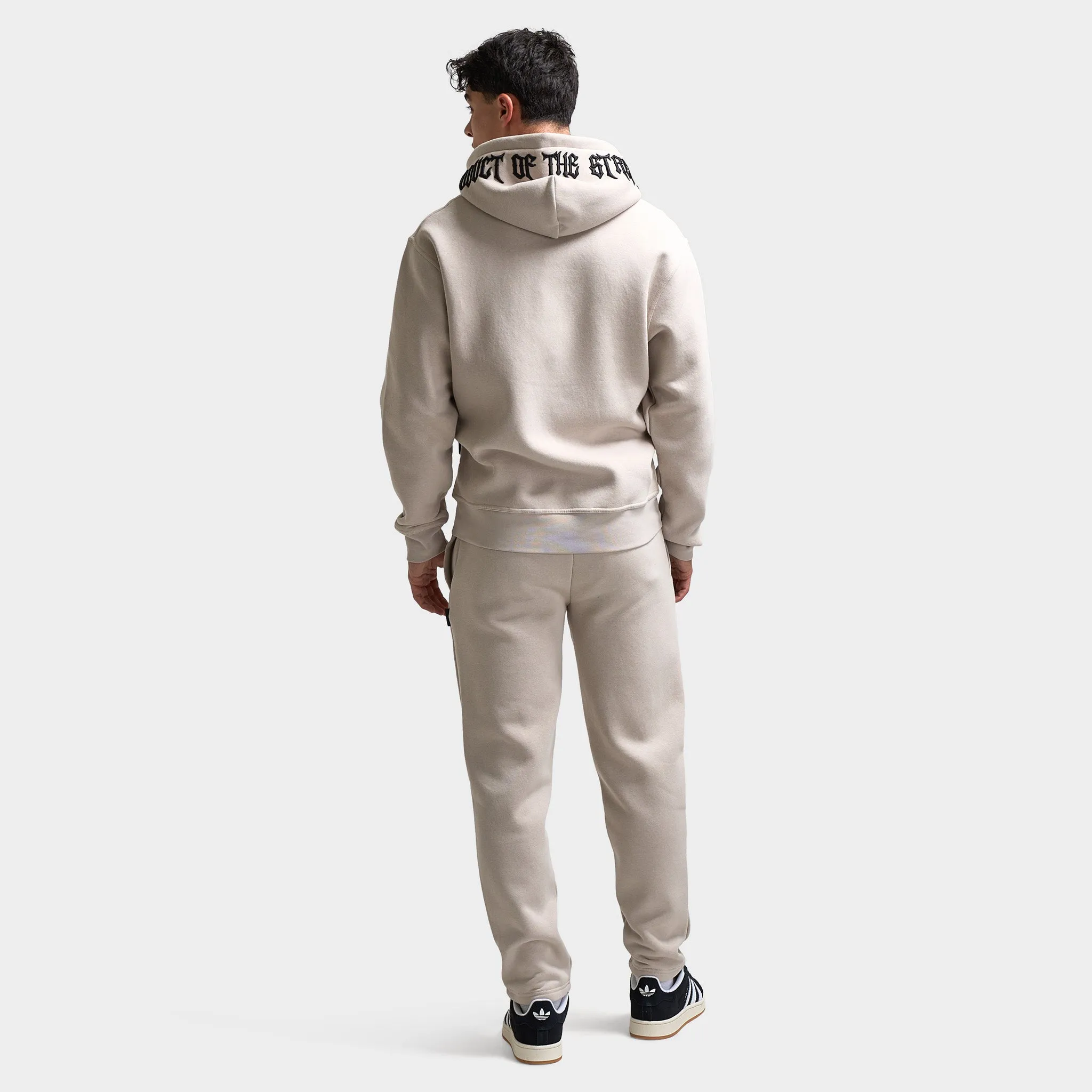 Hoodrich Ritual Oversized Zip Up Hoodie Silver Grey / Blanc De Blank - Black sold by JD Sports product image thumbnail 5