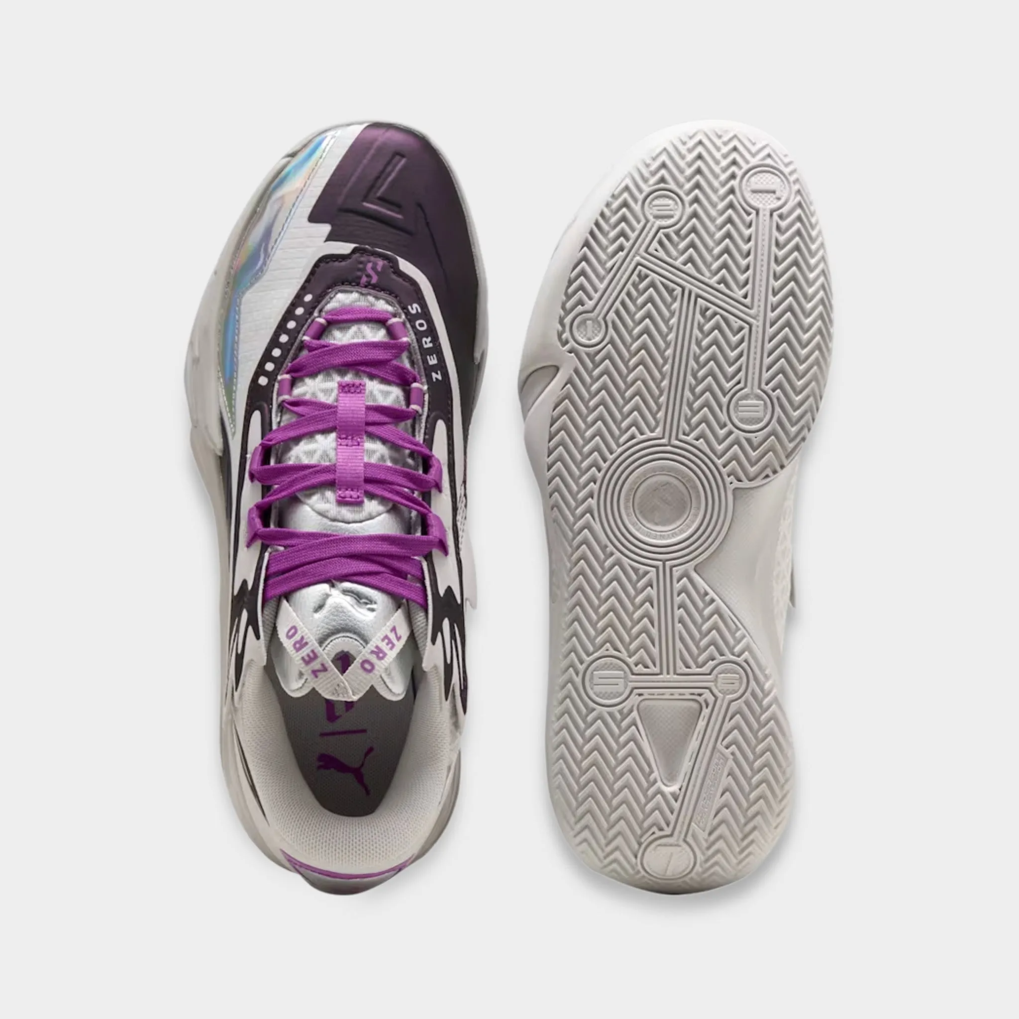 PUMA Scoot Zeros II "Sterling" Feather Gray / Wild Berry sold by JD Sports product image thumbnail 4