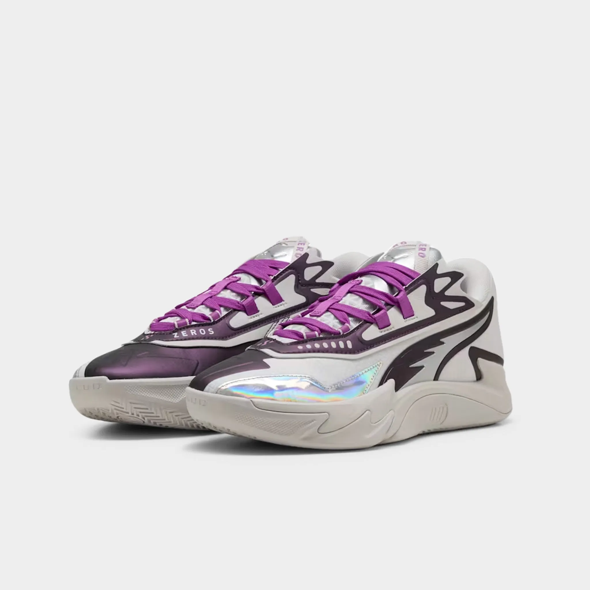 PUMA Scoot Zeros II "Sterling" Feather Gray / Wild Berry sold by JD Sports product image thumbnail 2